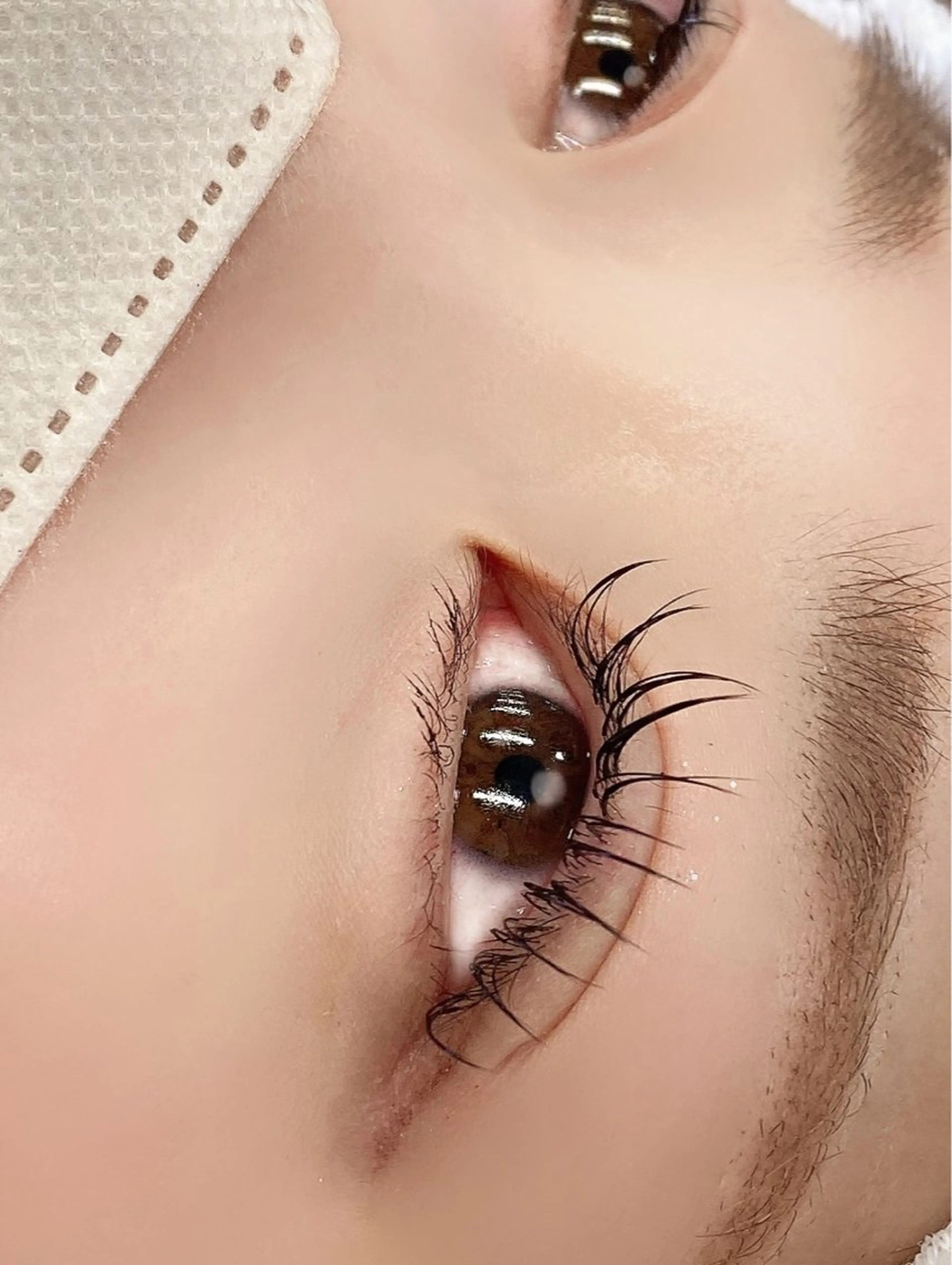 マツエク・マツパ キュート たなか れなのマツエク・マツパデザイン