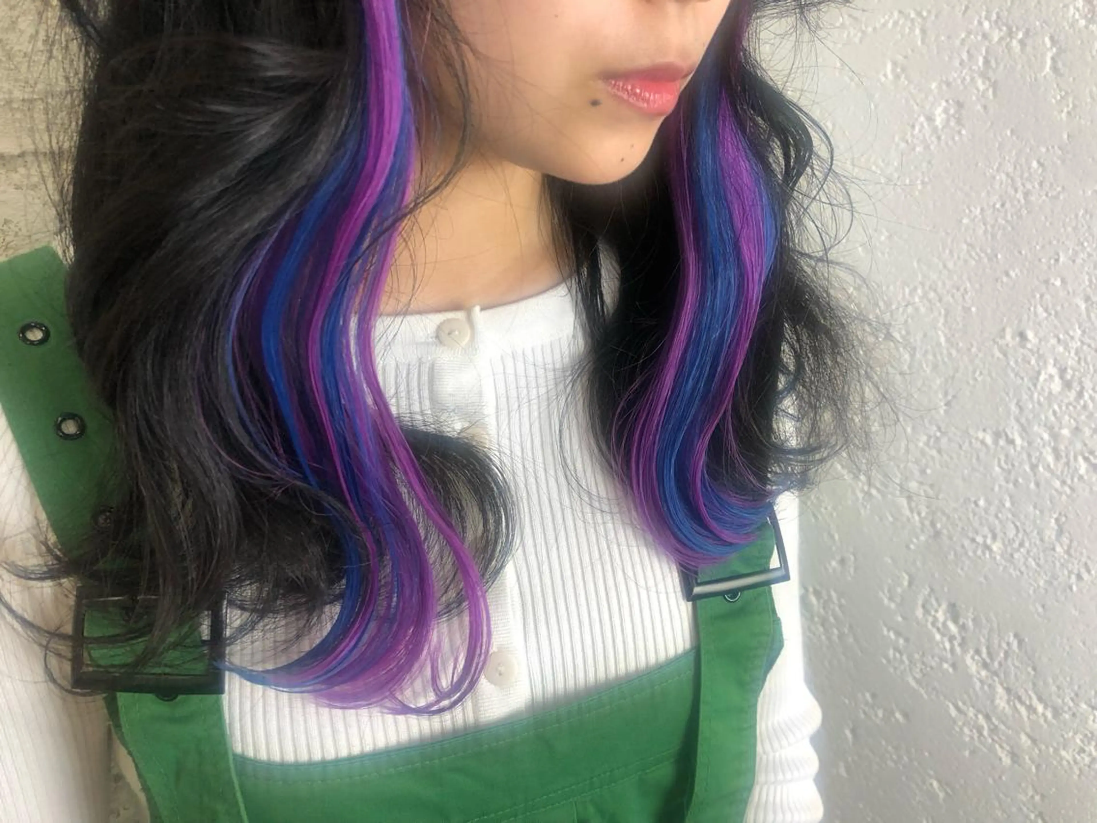 セミロング エクステ 🦋エクステインナー カラーYūka🦋のヘアスタイル