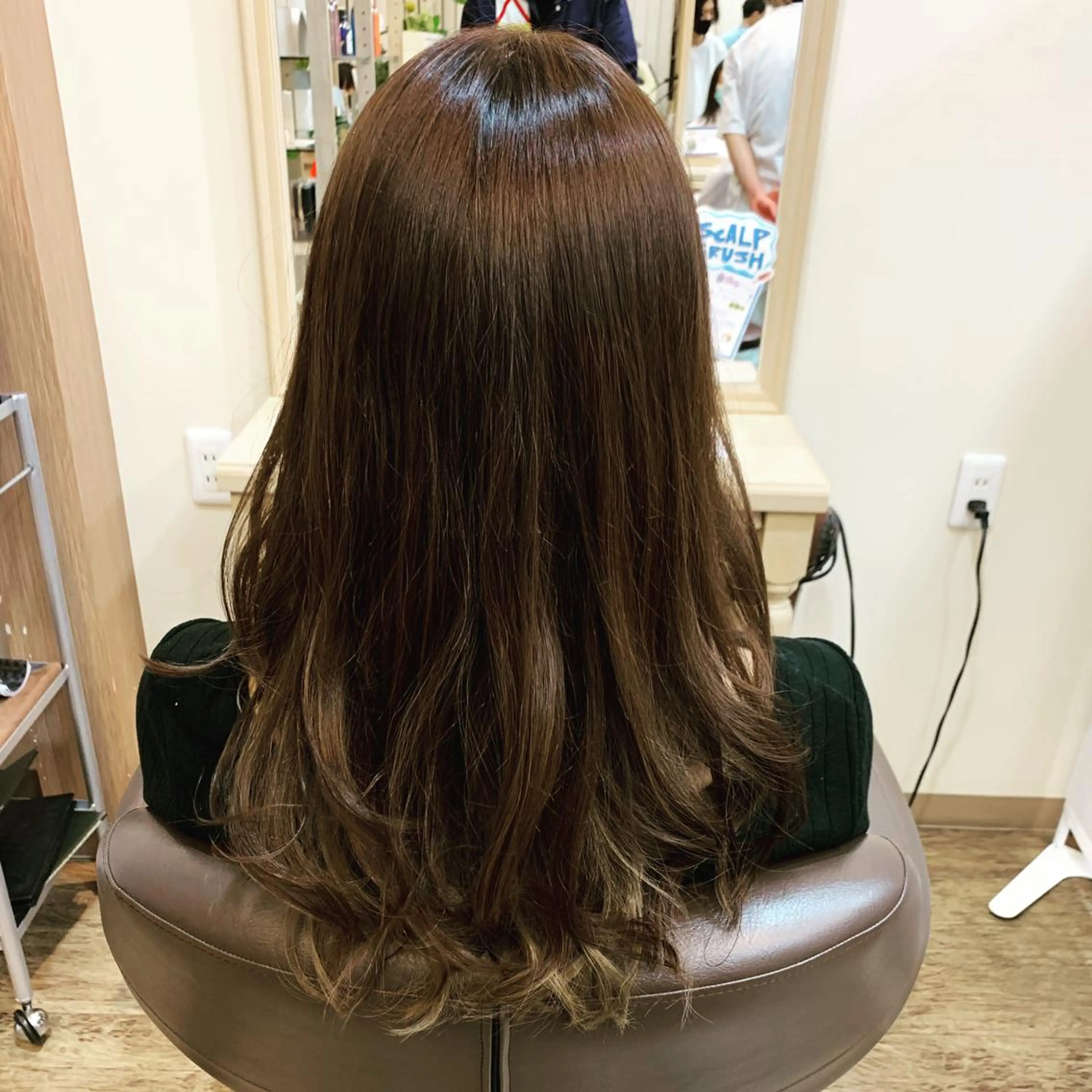 ロング 韓国ヘア/レイヤー 🇰🇷/艶髪/長橋のヘアスタイル