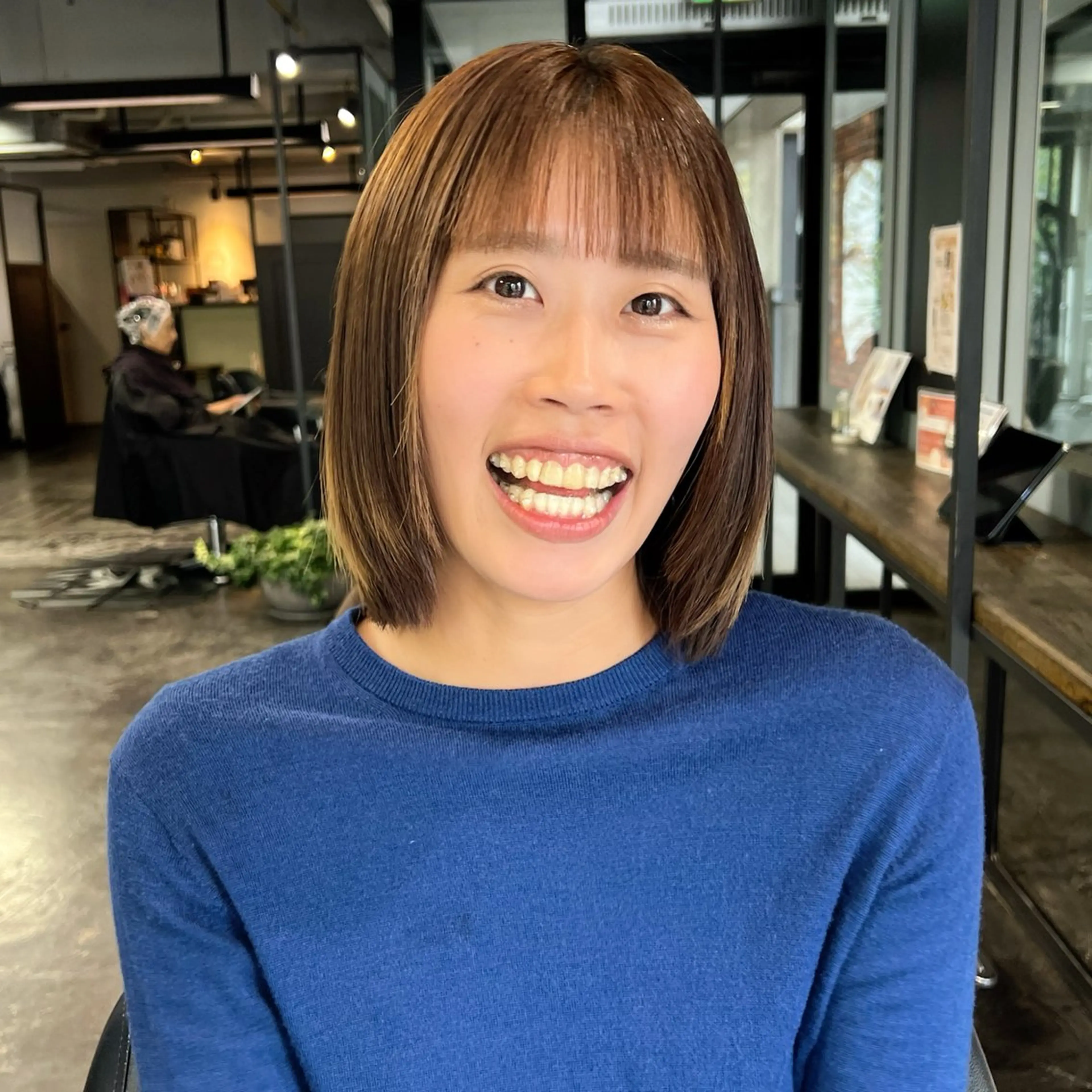 ミディアム カラー カット 💘カラーモデル募集 / rina .💘のヘアスタイル