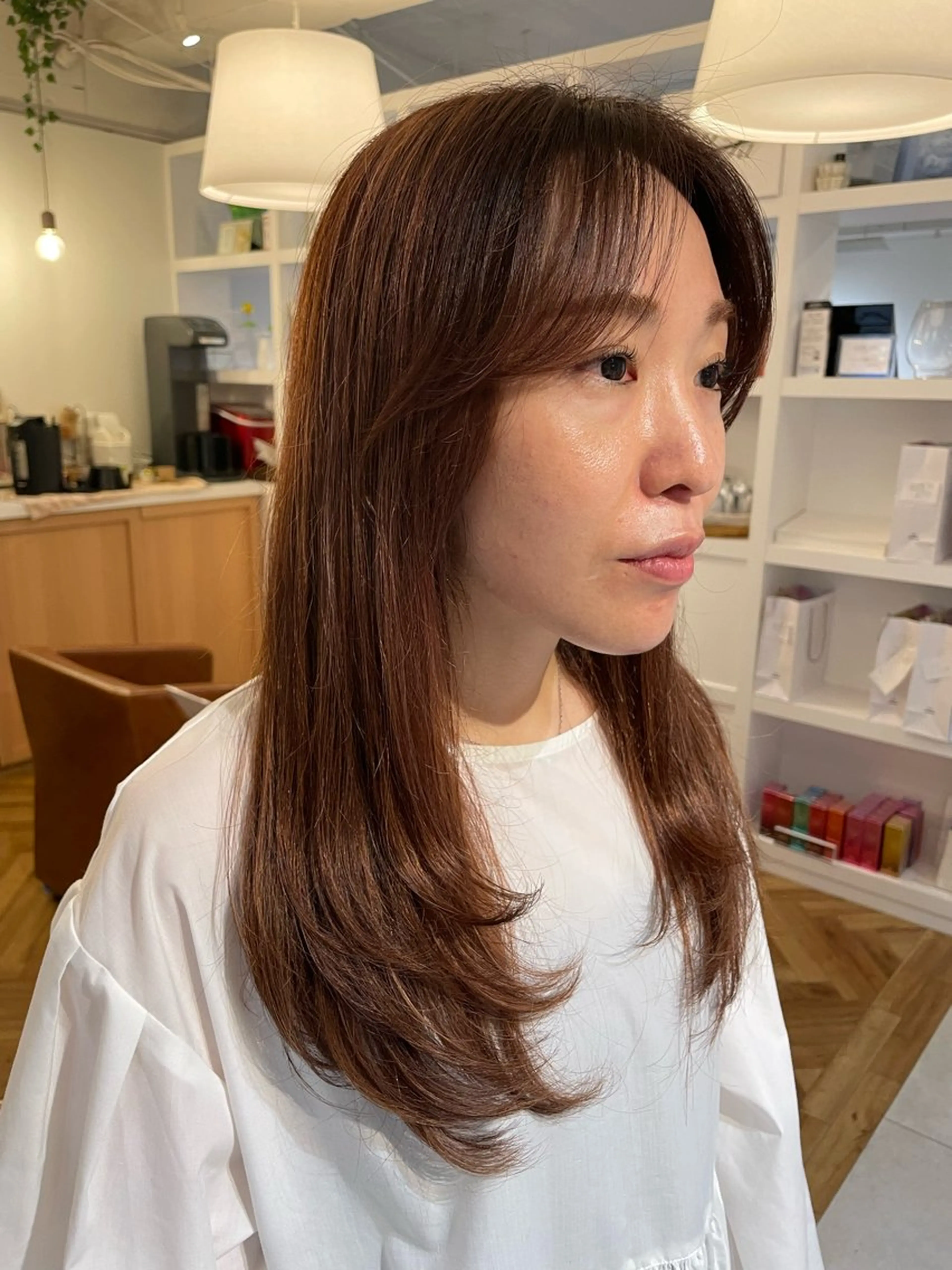 ロング カラー Ogata Marinaのヘアスタイル
