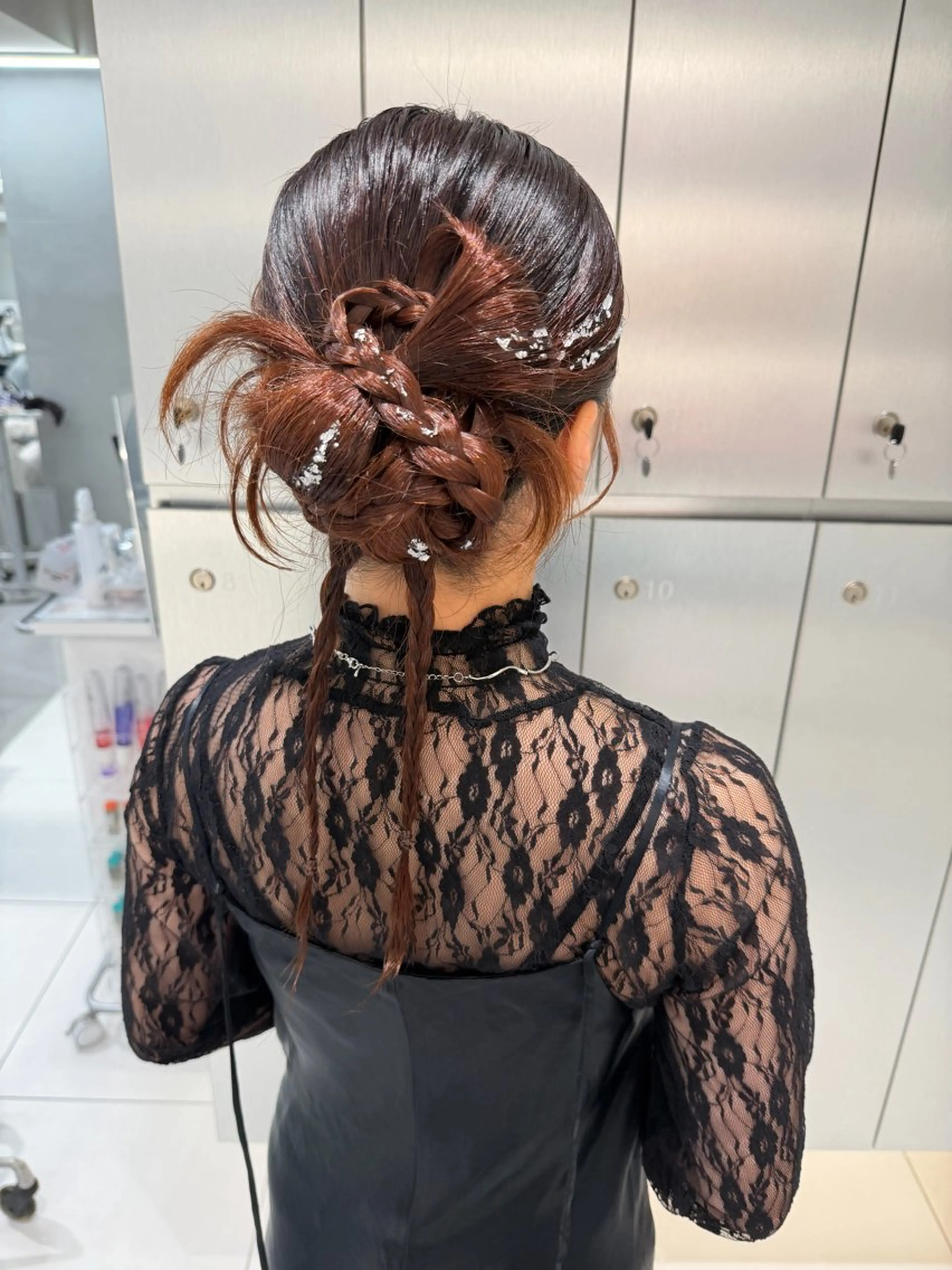 ヘアアレンジ 結婚式・ブライダル ヘアセット ヘアセット🎀耳つぼ 👂💎MONAMIのヘアスタイル