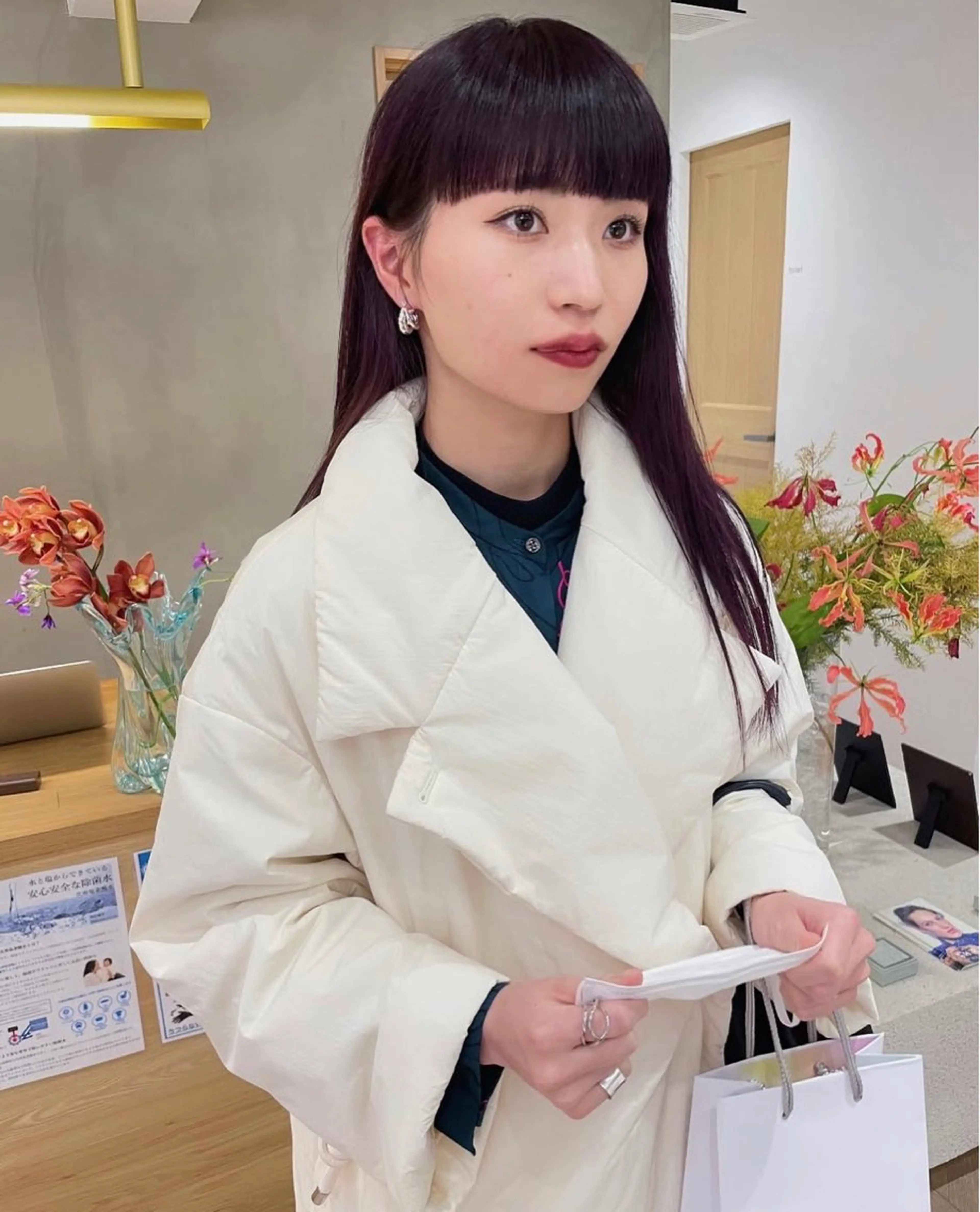 ロング カラー ベージュカラー 透明感カラー ダブルカラー イルミナカラー レッドカラー ヘアカラー ハイトーン大得意 ×レイヤー🌜aiのヘアスタイル