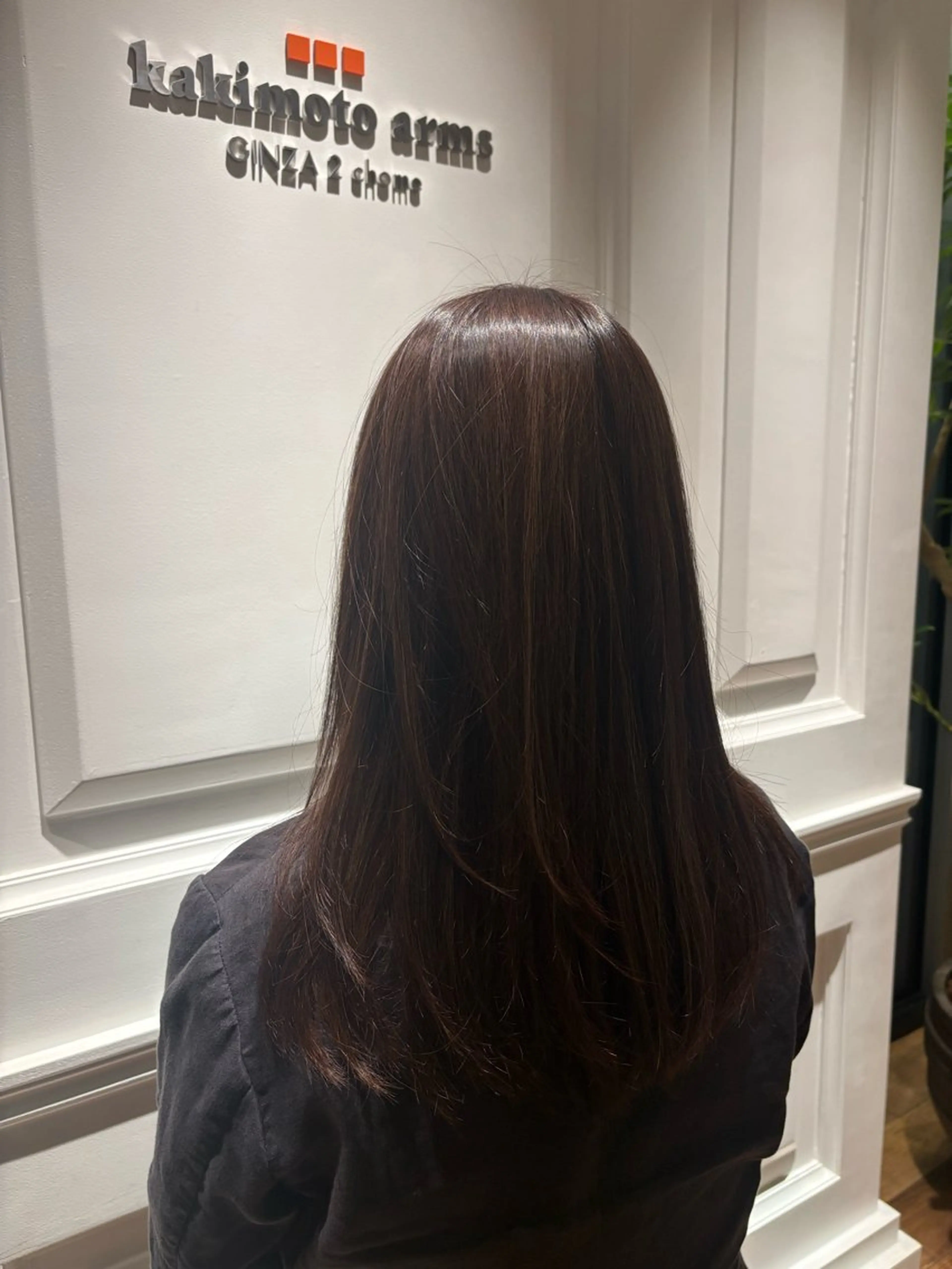 セミロング カラー THETAふじみ野店所属・金井 智也のヘアスタイル