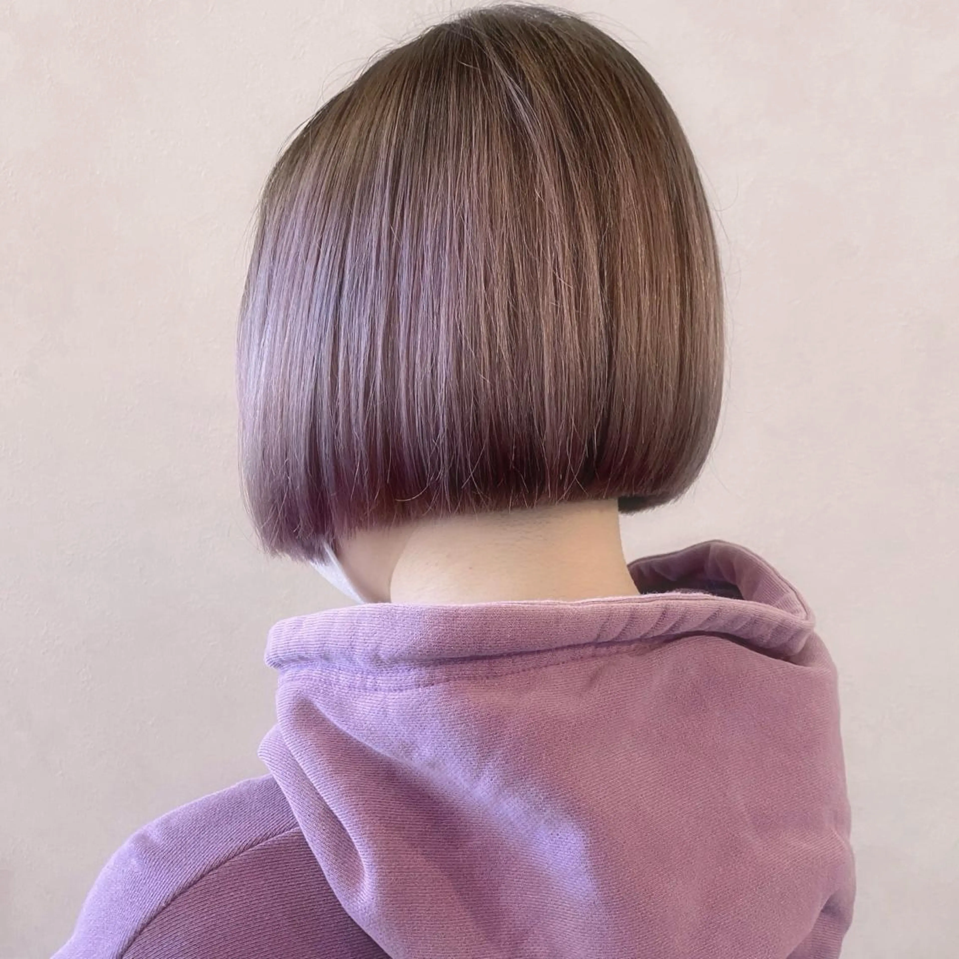 ショート パープルカラー 💖透明感カラー HAYATO💖のヘアスタイル