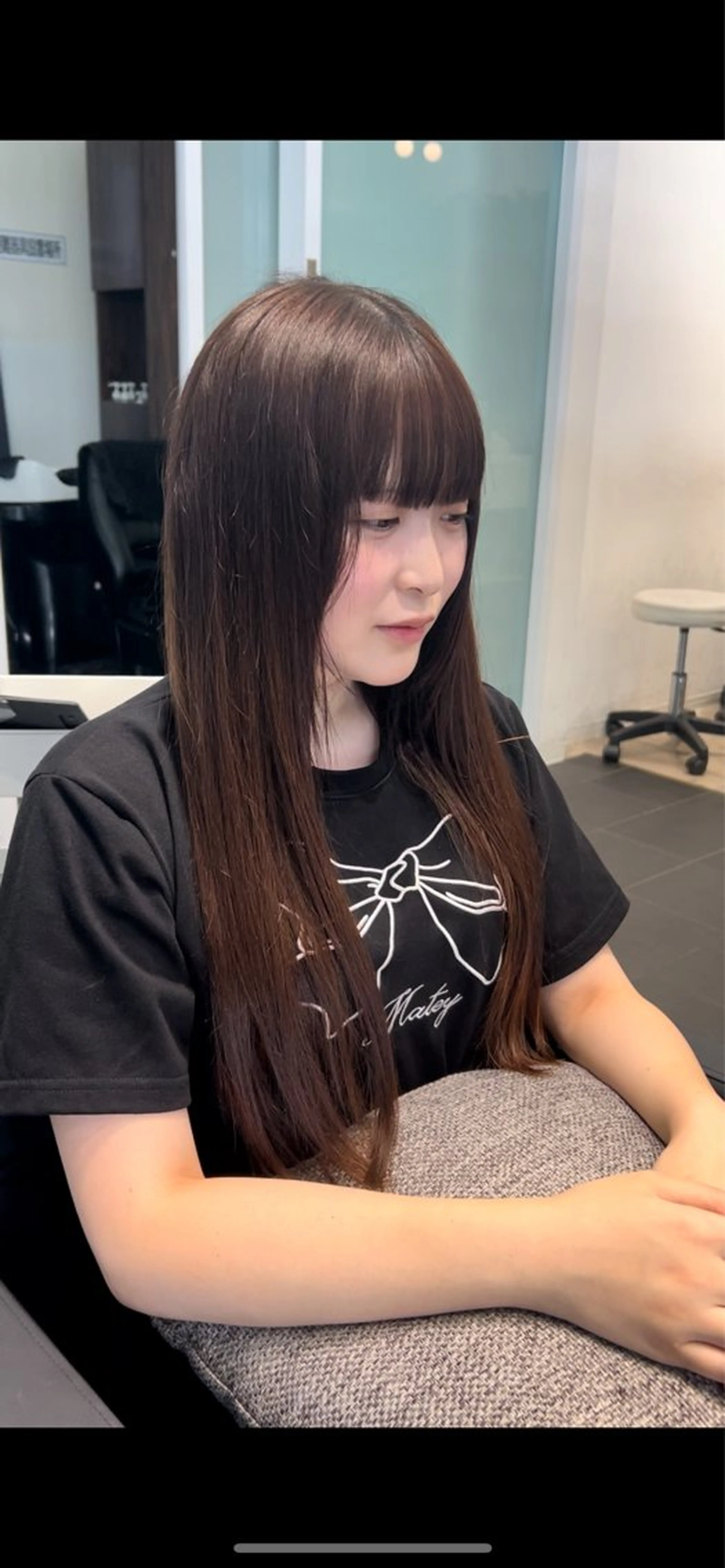 ロング 似合わせ前髪/ 小顔カット🎀そうのヘアスタイル