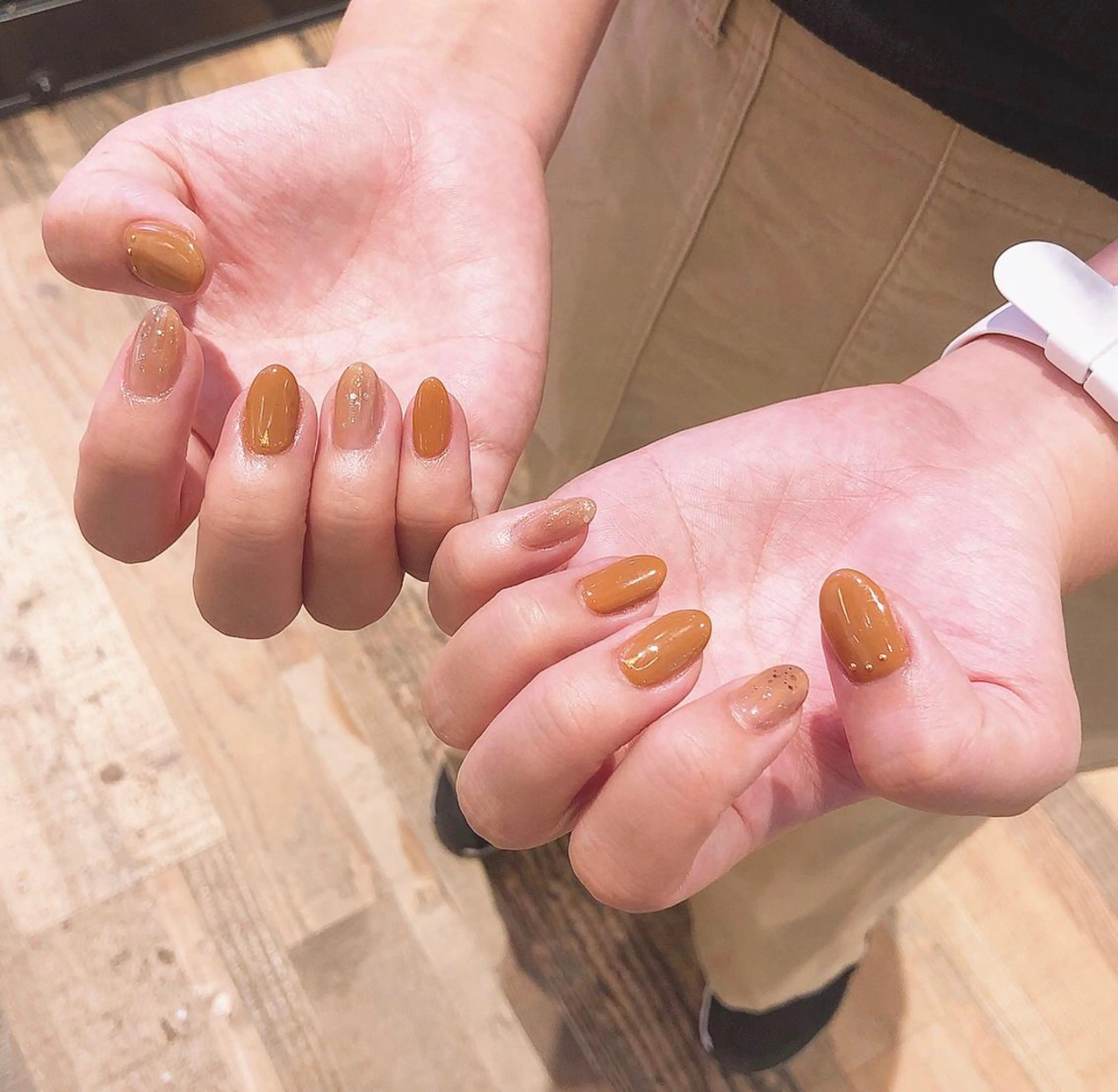 ネイル シンプルネイル 冨田 みなみのネイルデザイン