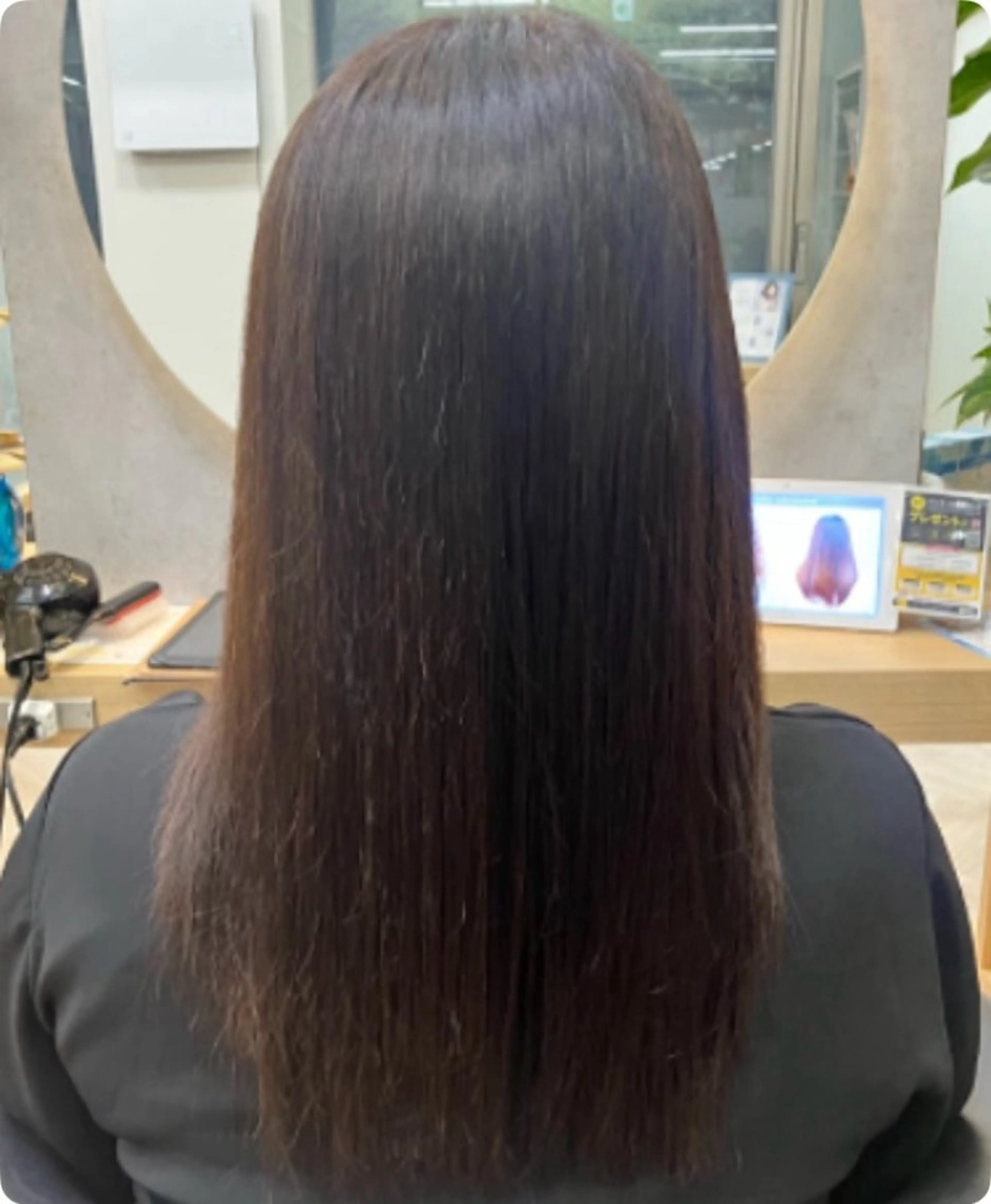 ロング カラー せと みずはのヘアスタイル
