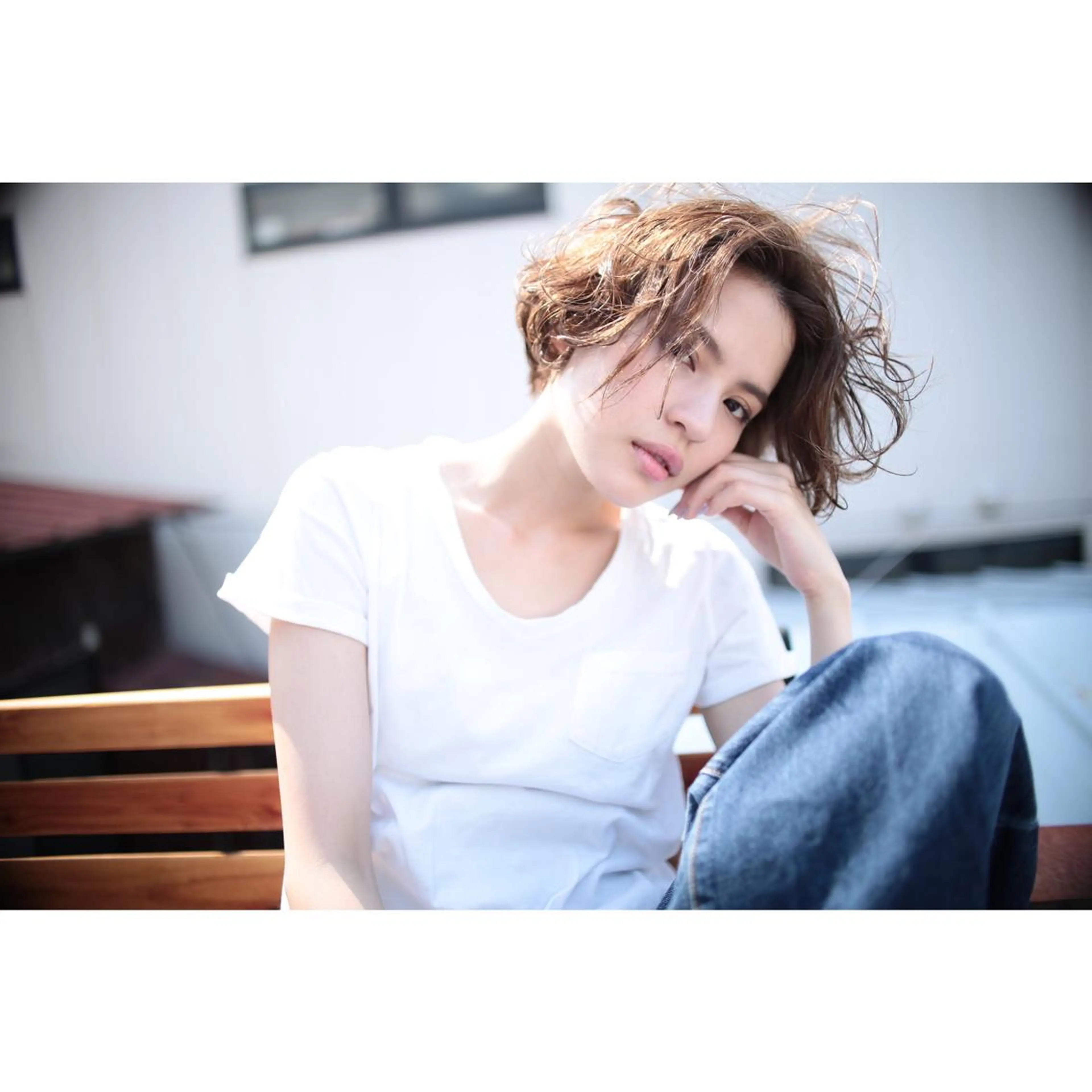 ショート カラー 下北沢 soiのヘアスタイル
