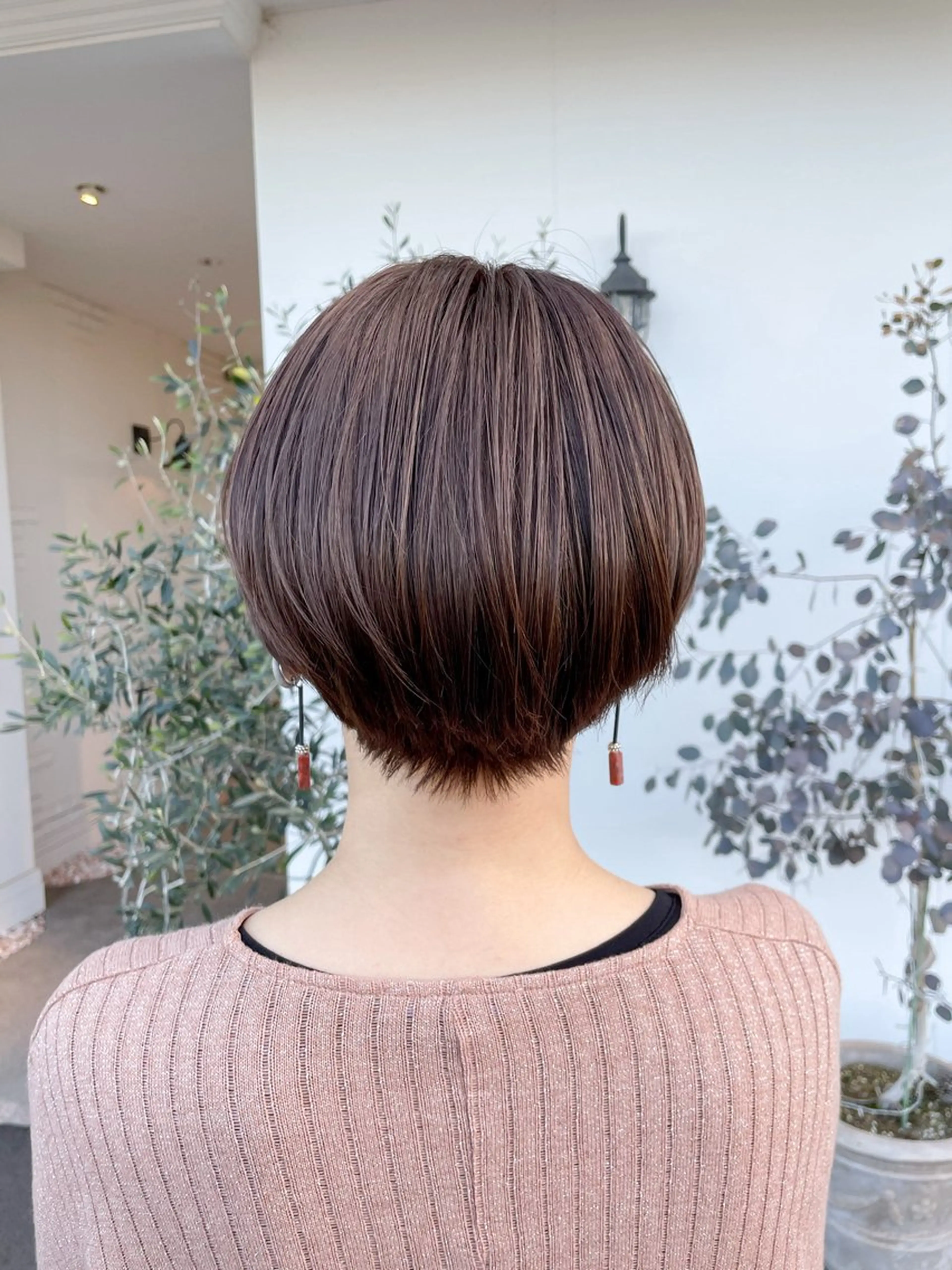 ショート カラー 透明感カラー 暖色shihoのヘアスタイル