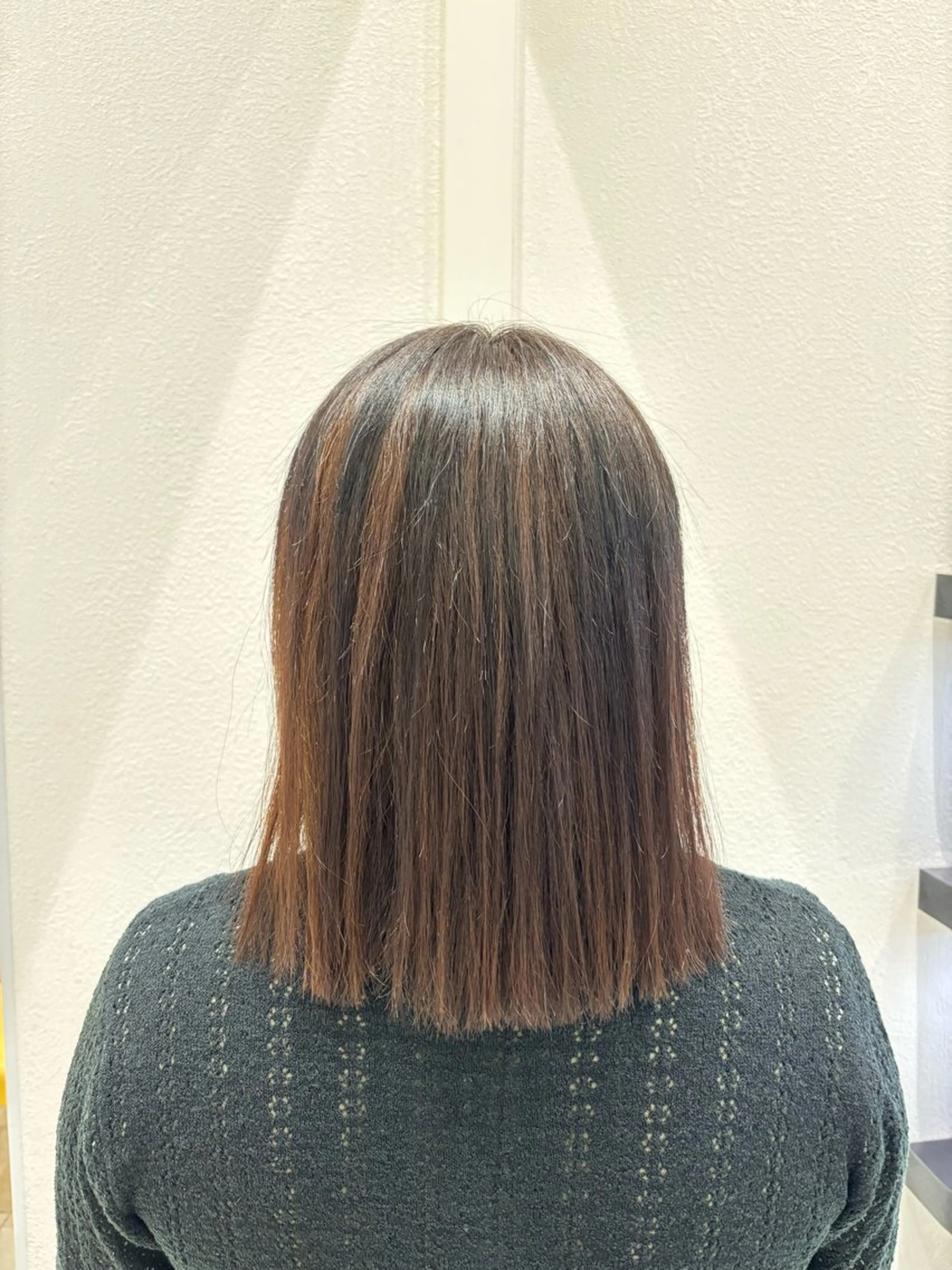 ミディアム カラー カット ヘアカラー トリートメント 💙よねざわ みづき💙のヘアスタイル