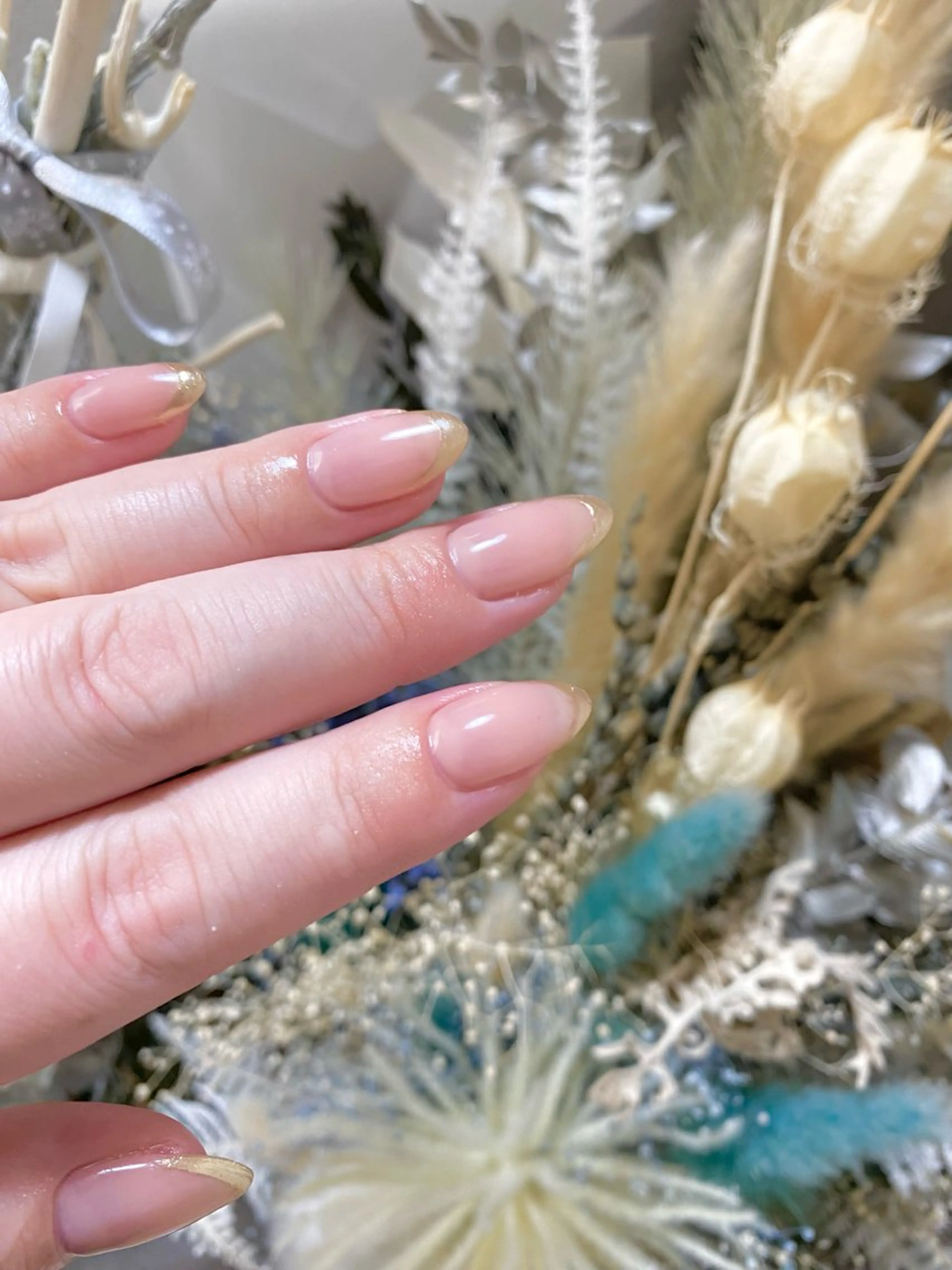 ネイル 韓国ネイル ミラーネイル オフィスネイル シンプルネイル ワンホンネイル ハンドネイル ハンドケア ëmma nail_ by chulaのネイルデザイン