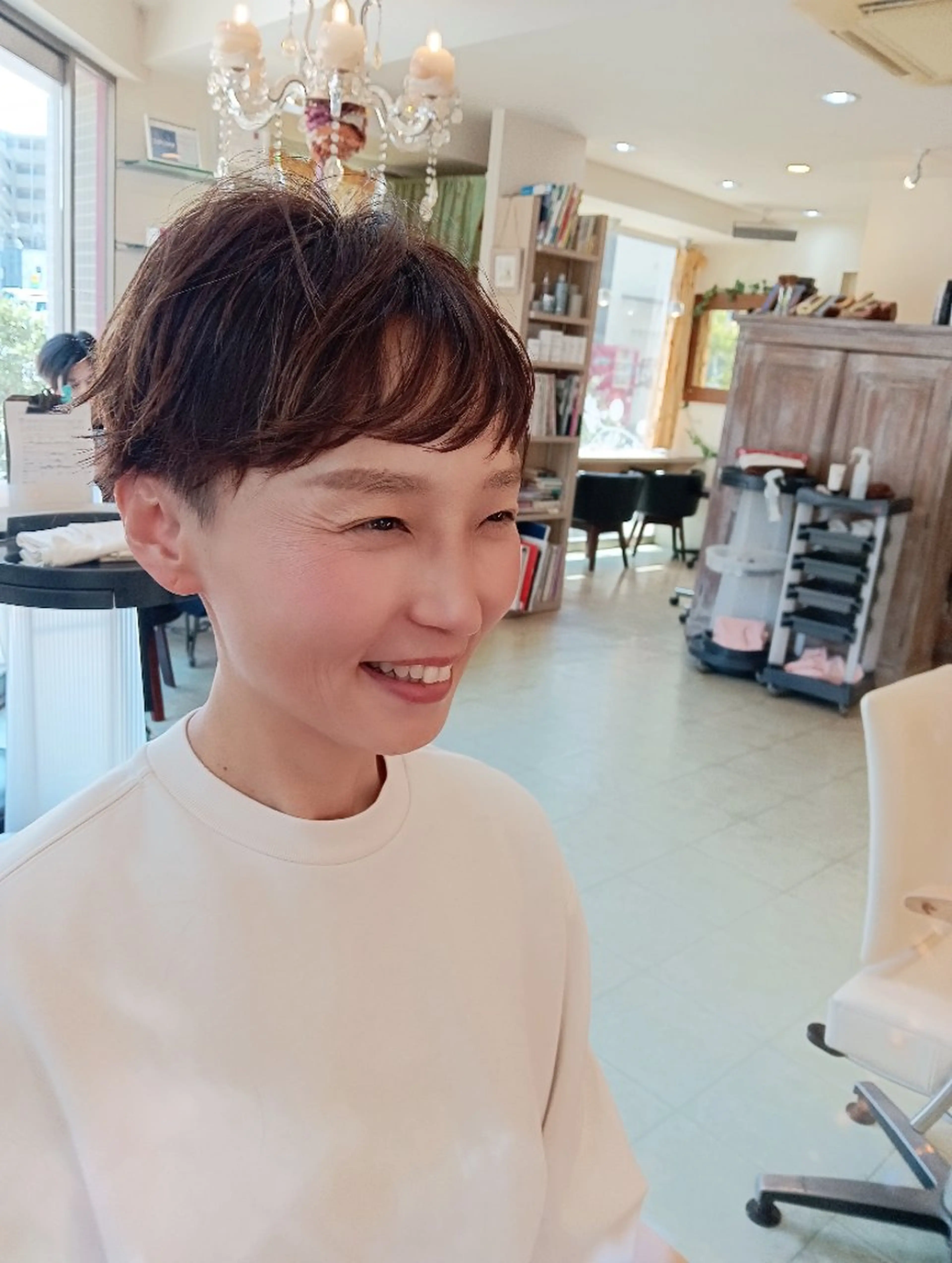 ショート DiMPlE  【ディンプル】 越谷/越谷駅前所属・DiMPlEみやじま はつみのヘアスタイル