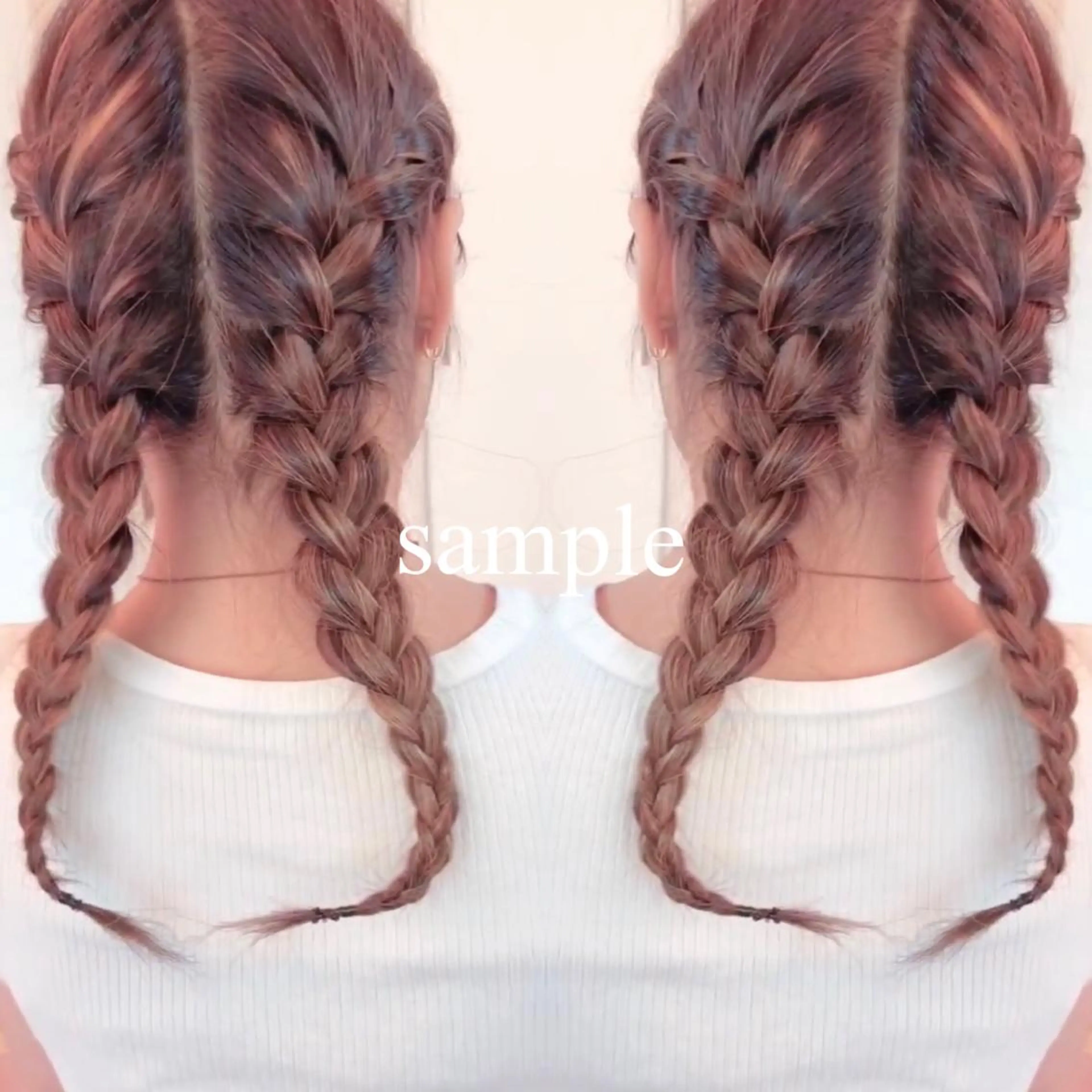 ロング カラー ヘアアレンジ Richromatic所属・M Jのヘアスタイル