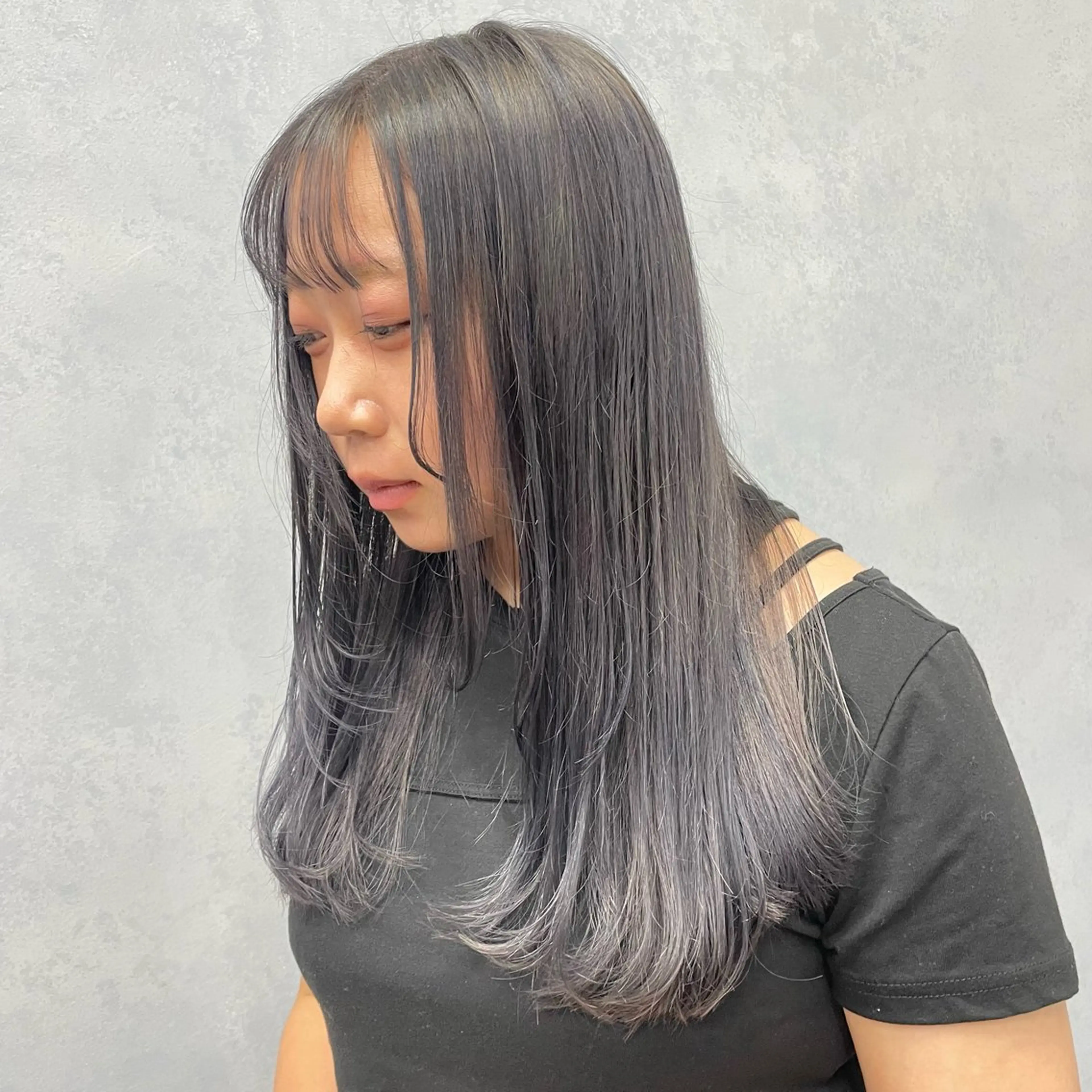 ロング カット ヘアカラー 🫧艶髪/ブリーチ 🐳honami🫧のヘアスタイル