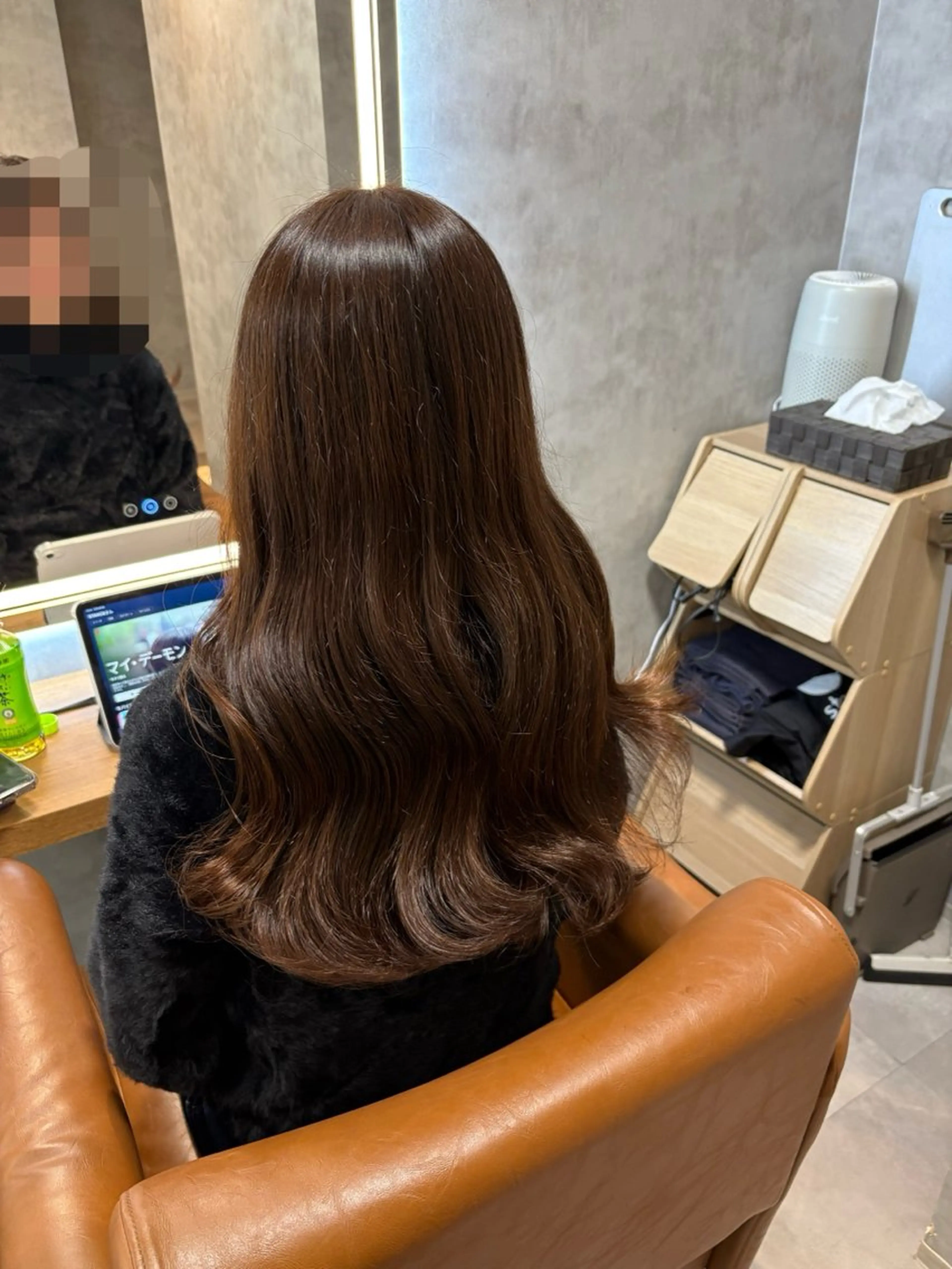 ロング カラー ヘアアレンジ ヘアカラー トリートメント 🫧ブリーチ🫧 透明感カラーYUTAのヘアスタイル