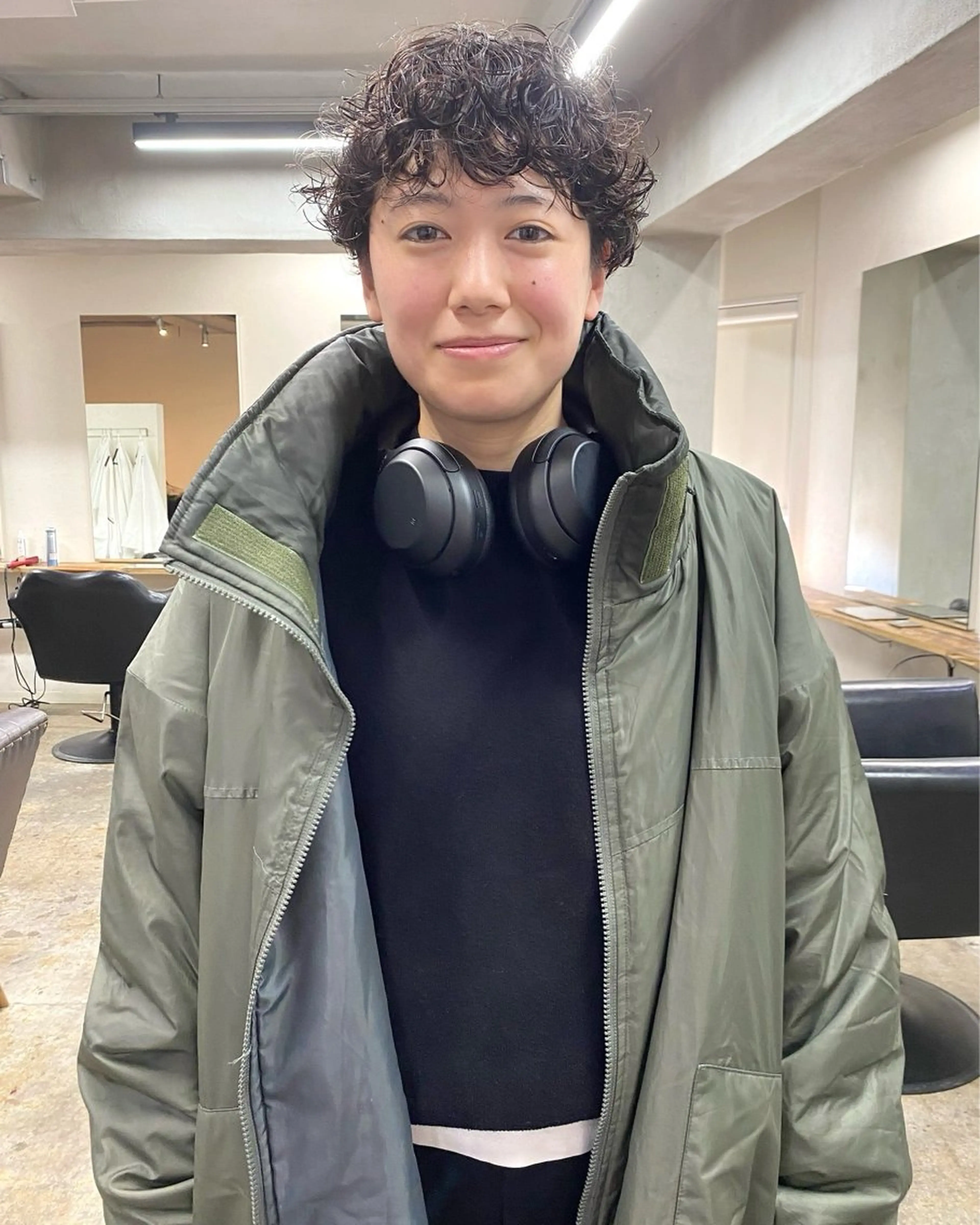 ショート パーマ ショートヘア カット パーマ トリートメント 下北沢 soiのヘアスタイル
