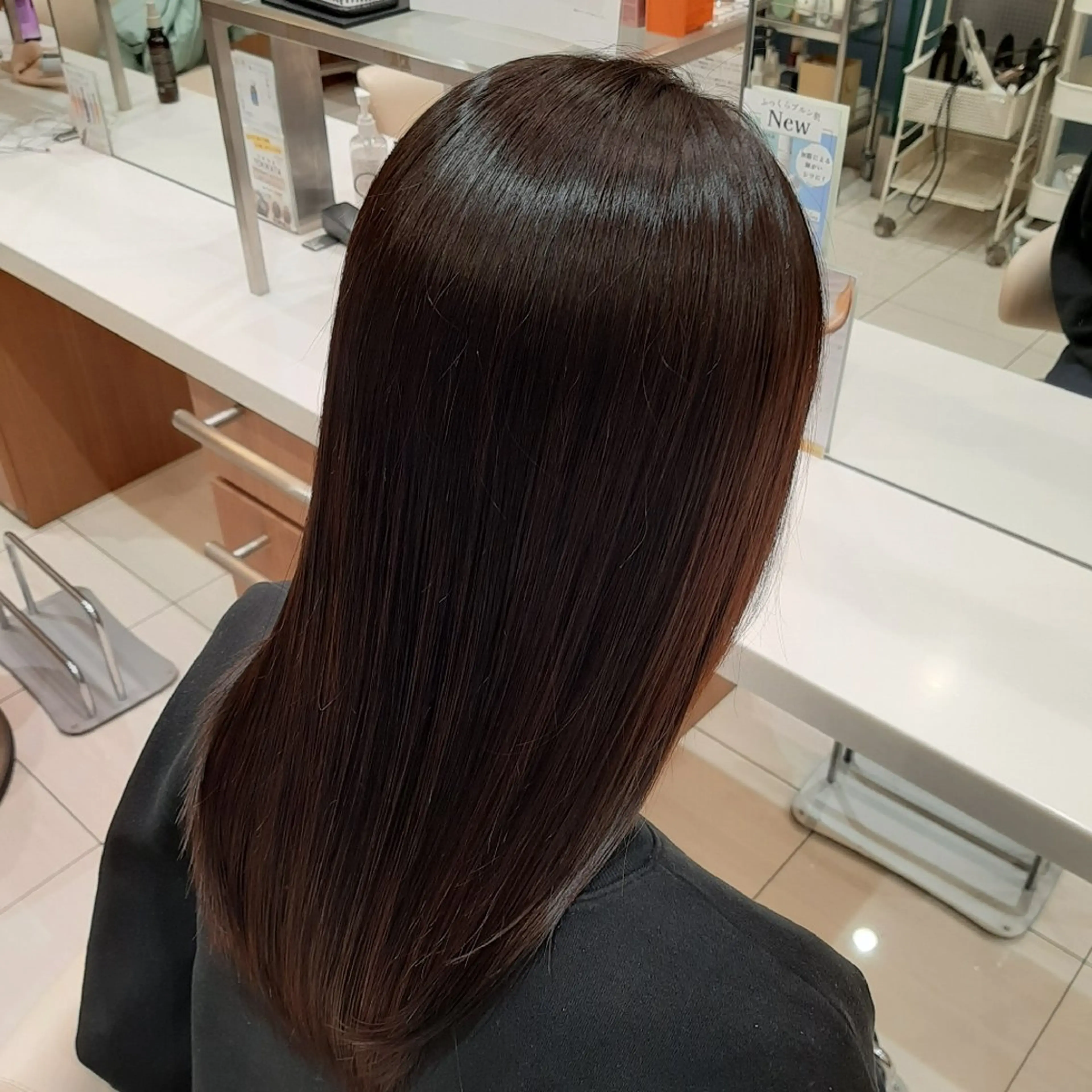 ロング カラー レナーク・ソワン やすこのヘアスタイル