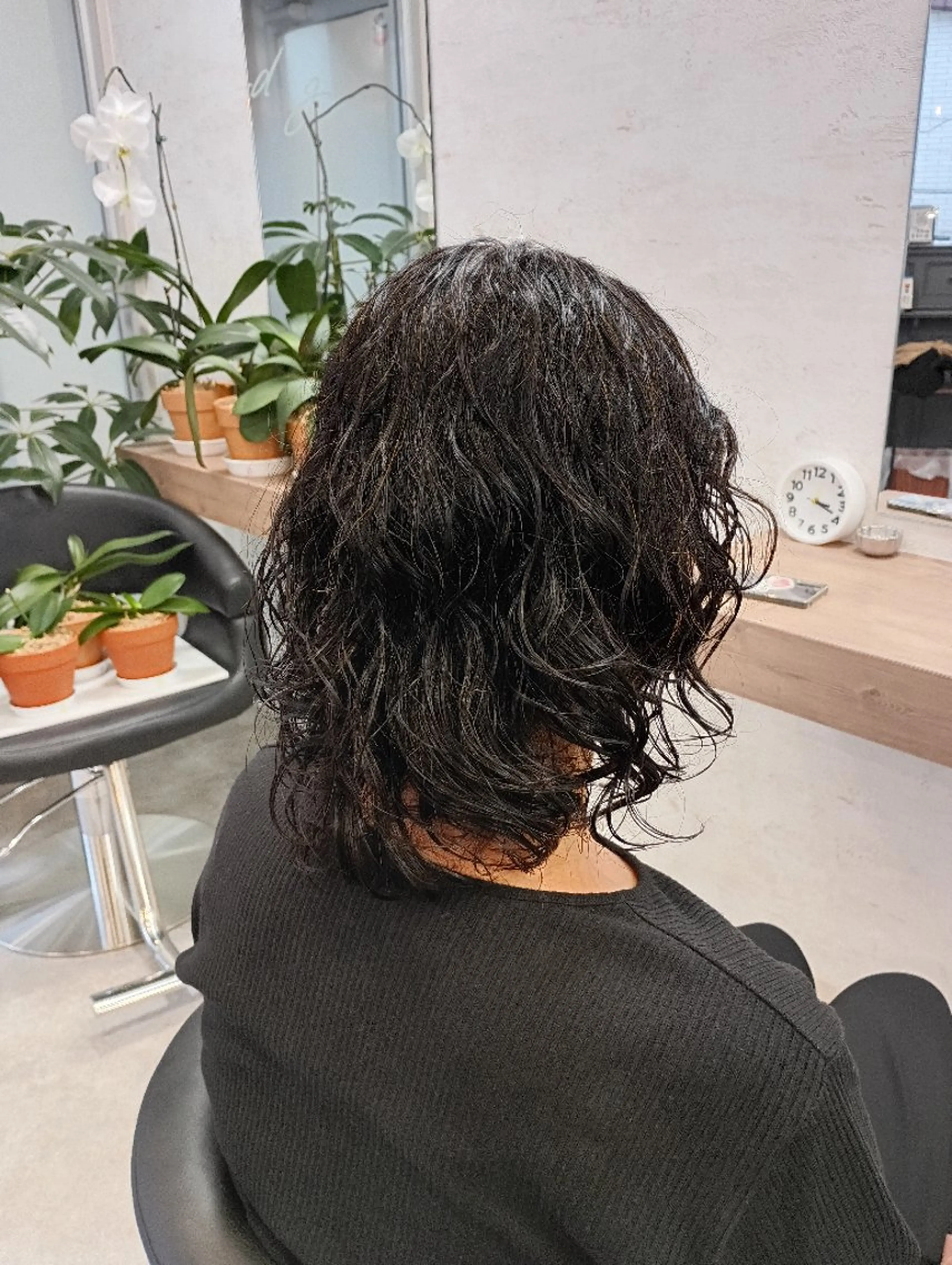 ミディアム くせ毛 カット and g.所属・下釜 みゆきのヘアスタイル