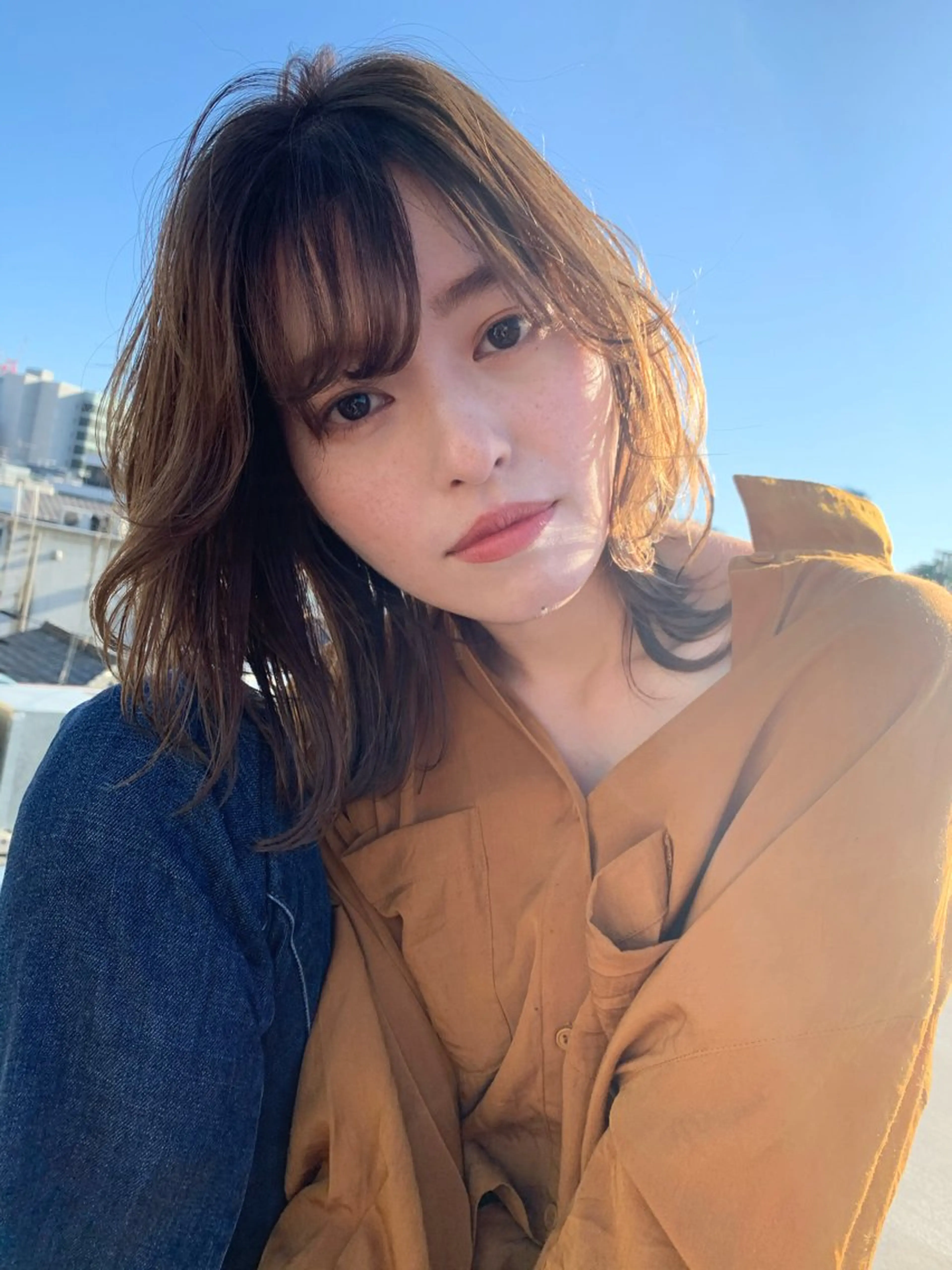 ミディアム fifth 山中達也のヘアスタイル
