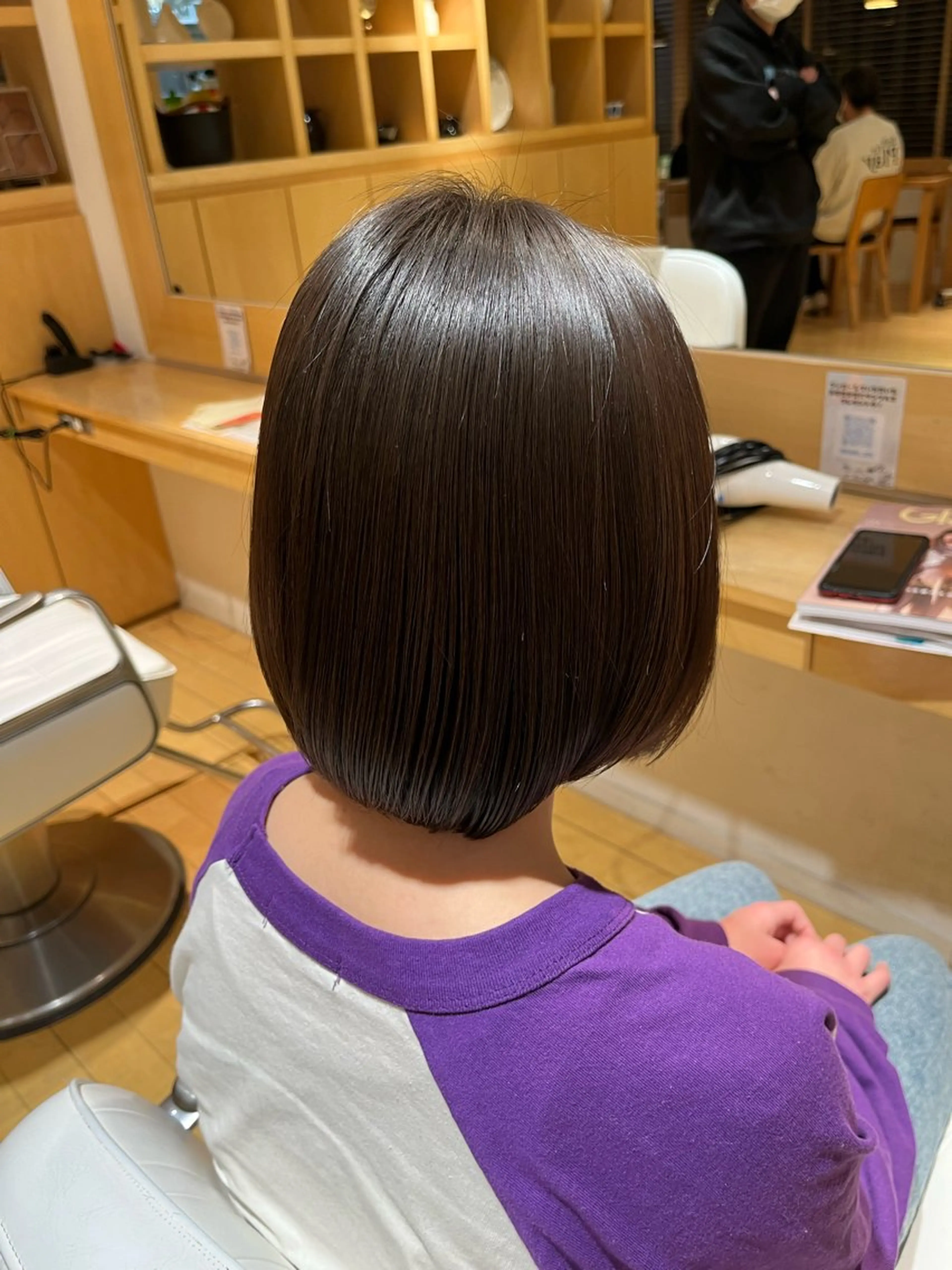 ミディアム ミディアムパーマ 高橋 あゆみのヘアスタイル