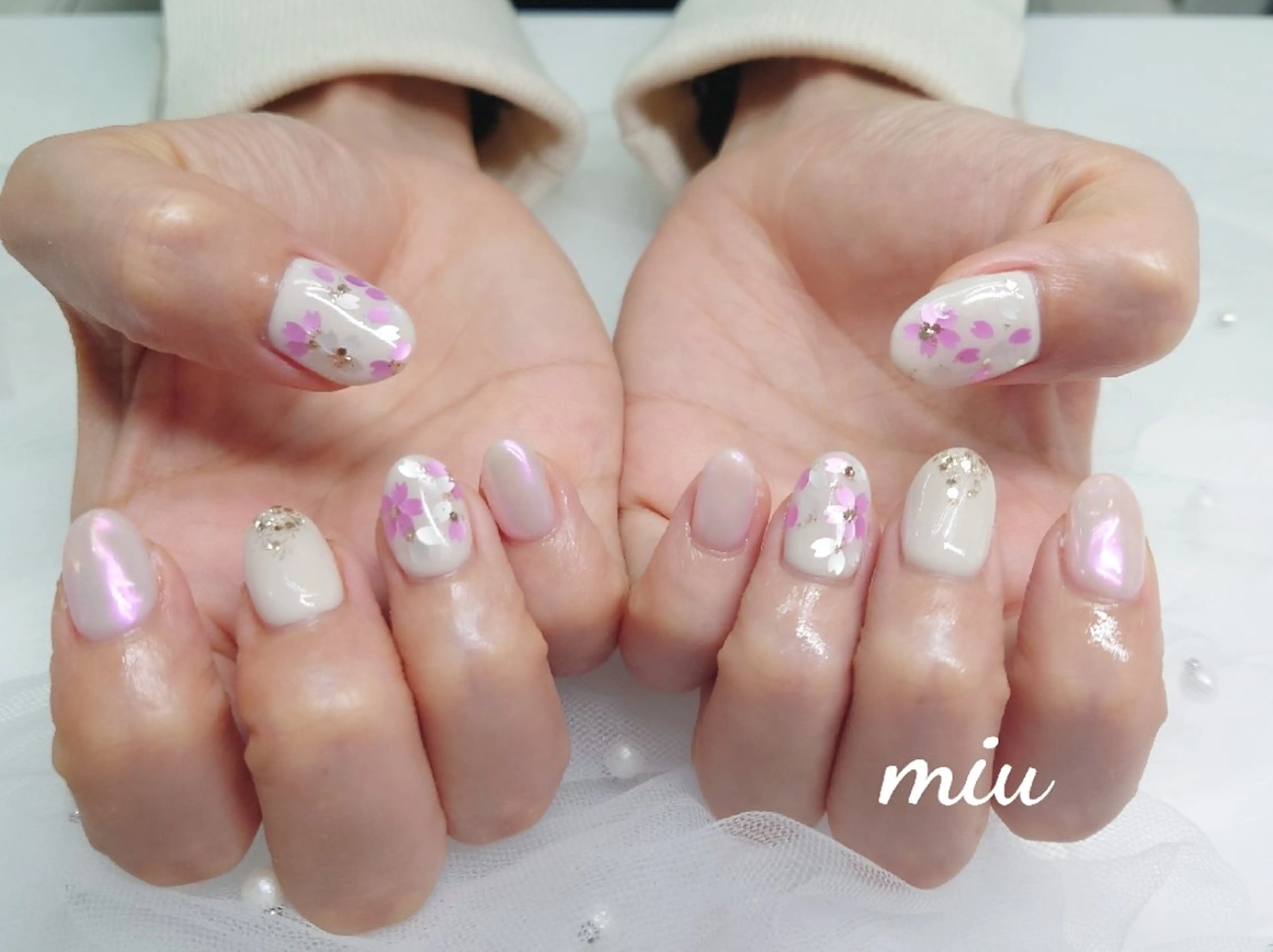 ネイル ハンドネイル miu nail亀戸 Momokaのネイルデザイン