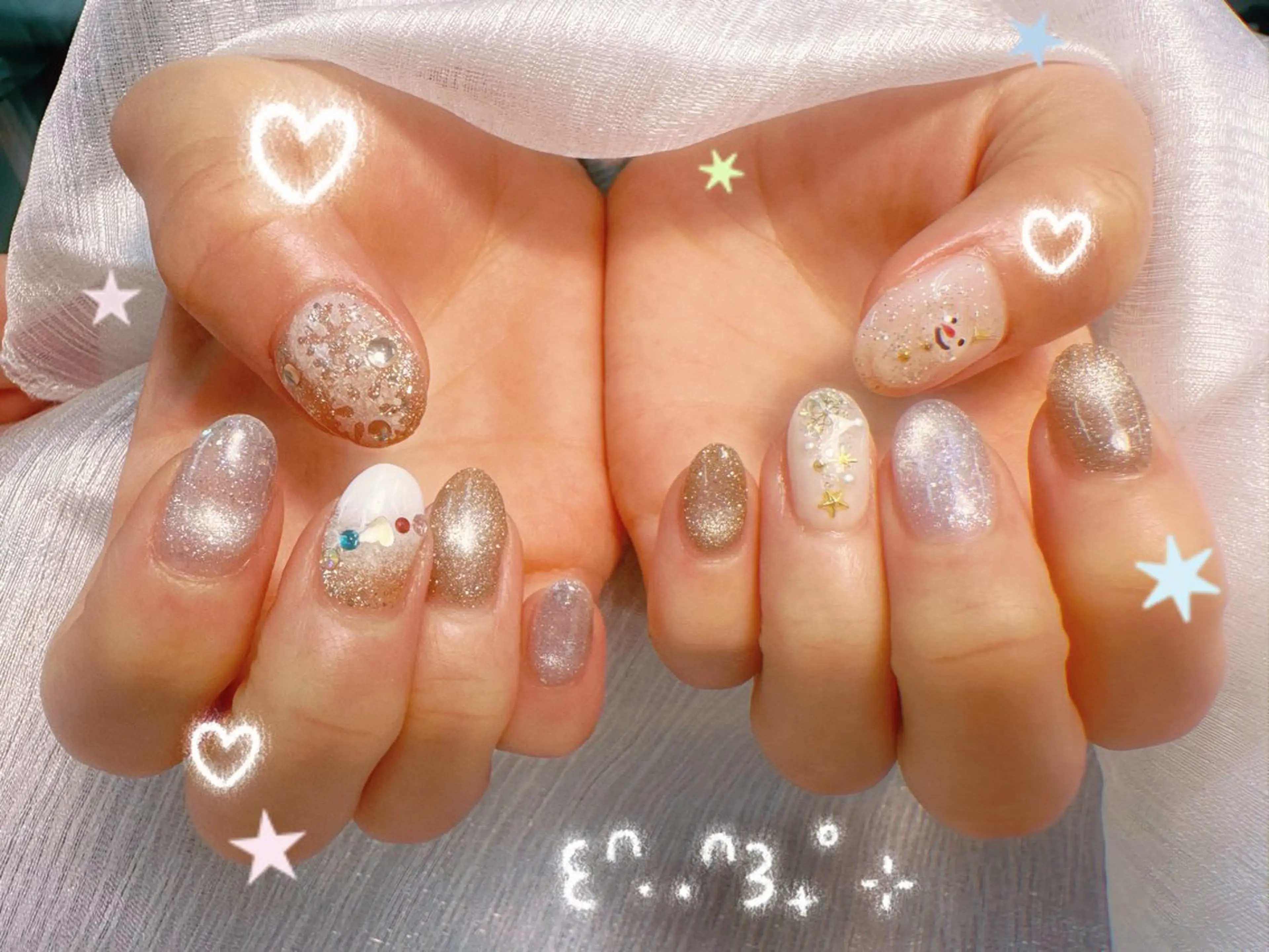 ネイル ハンドネイル ネイリスト💅💖 kiki🎀のネイルデザイン
