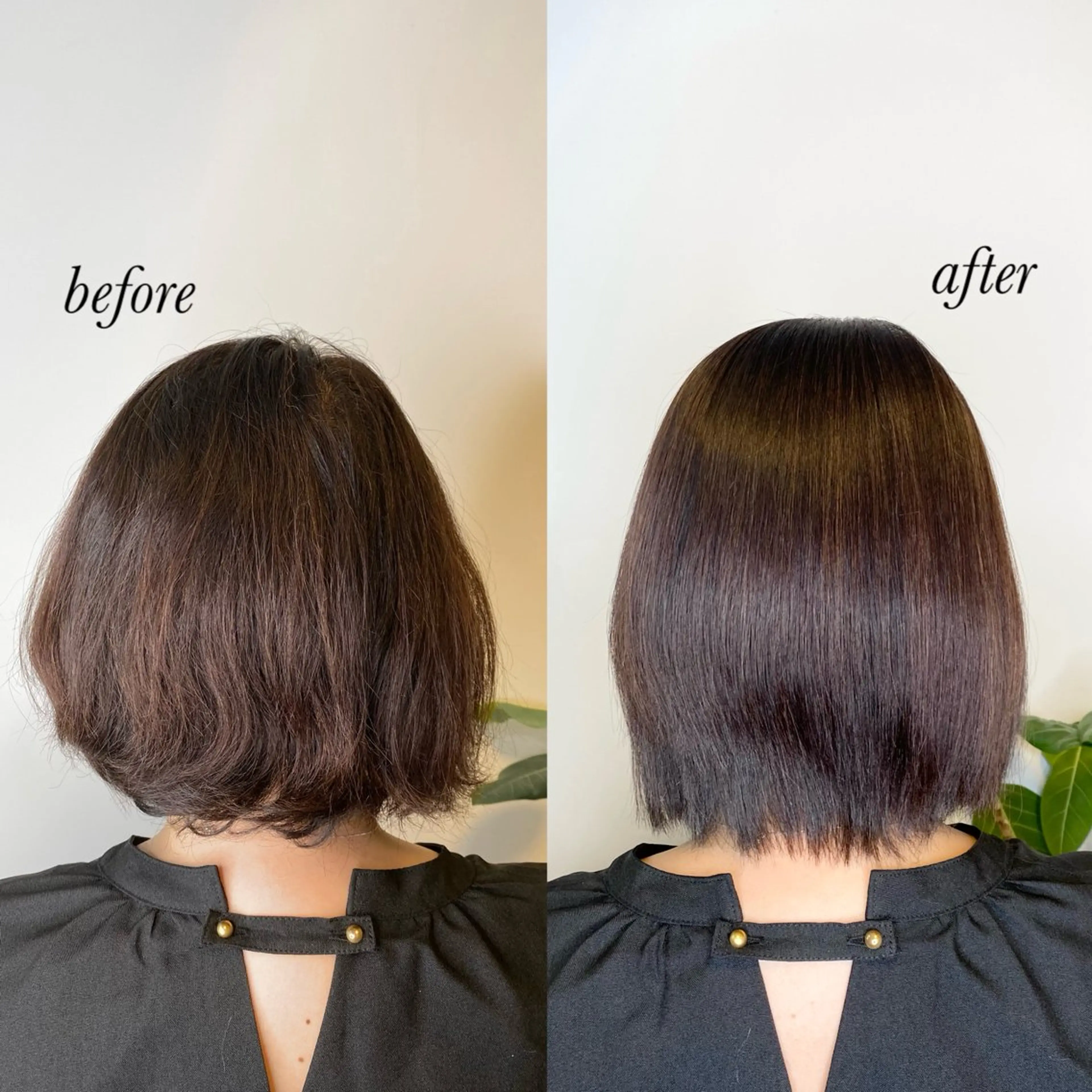 ショート 酸性ストレート 【エシカル】 HOSOMIのヘアスタイル