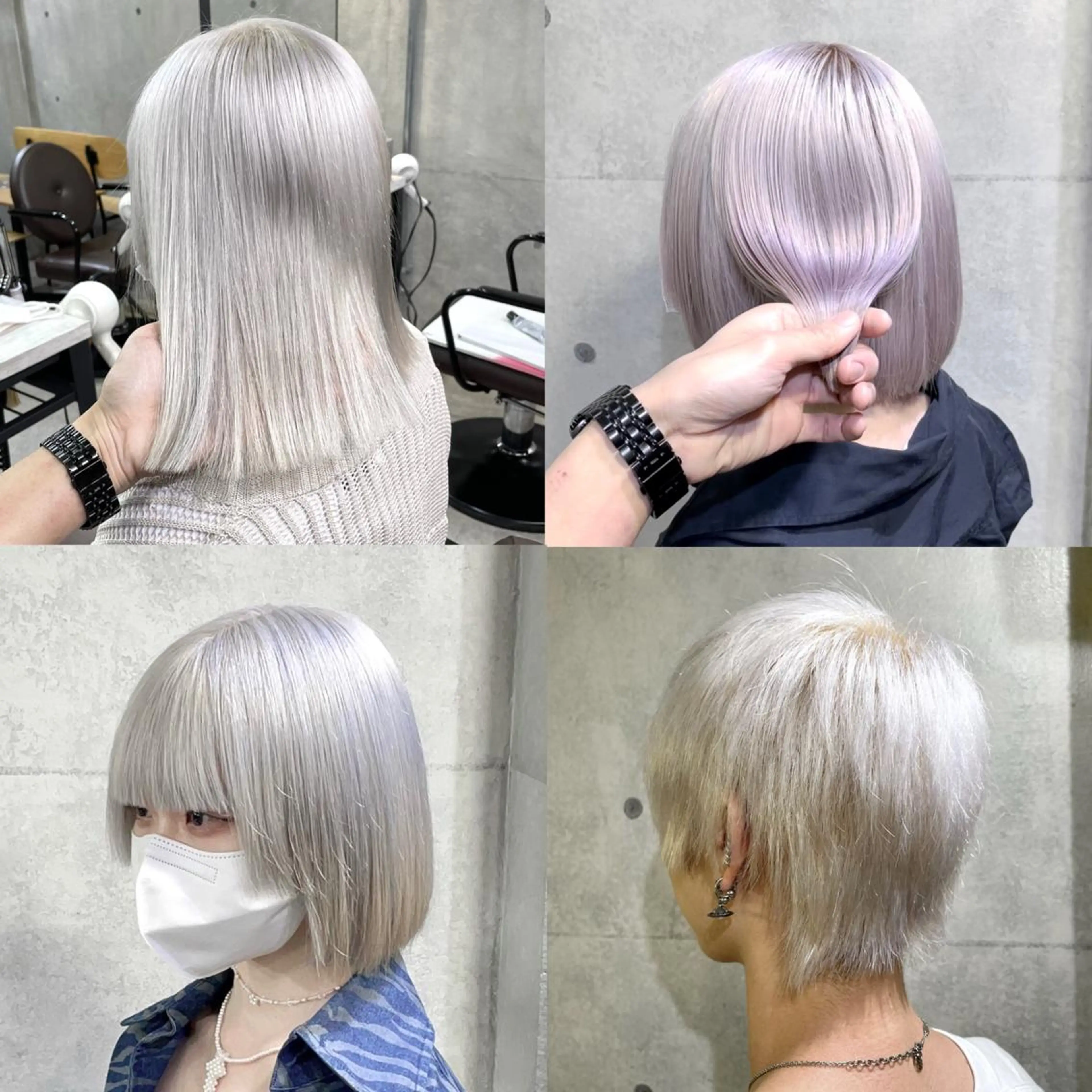 ショート カラー pizzicato pacto所属・ボルドーカラー/ワイ ンレッド/長山遼太郎のヘアスタイル