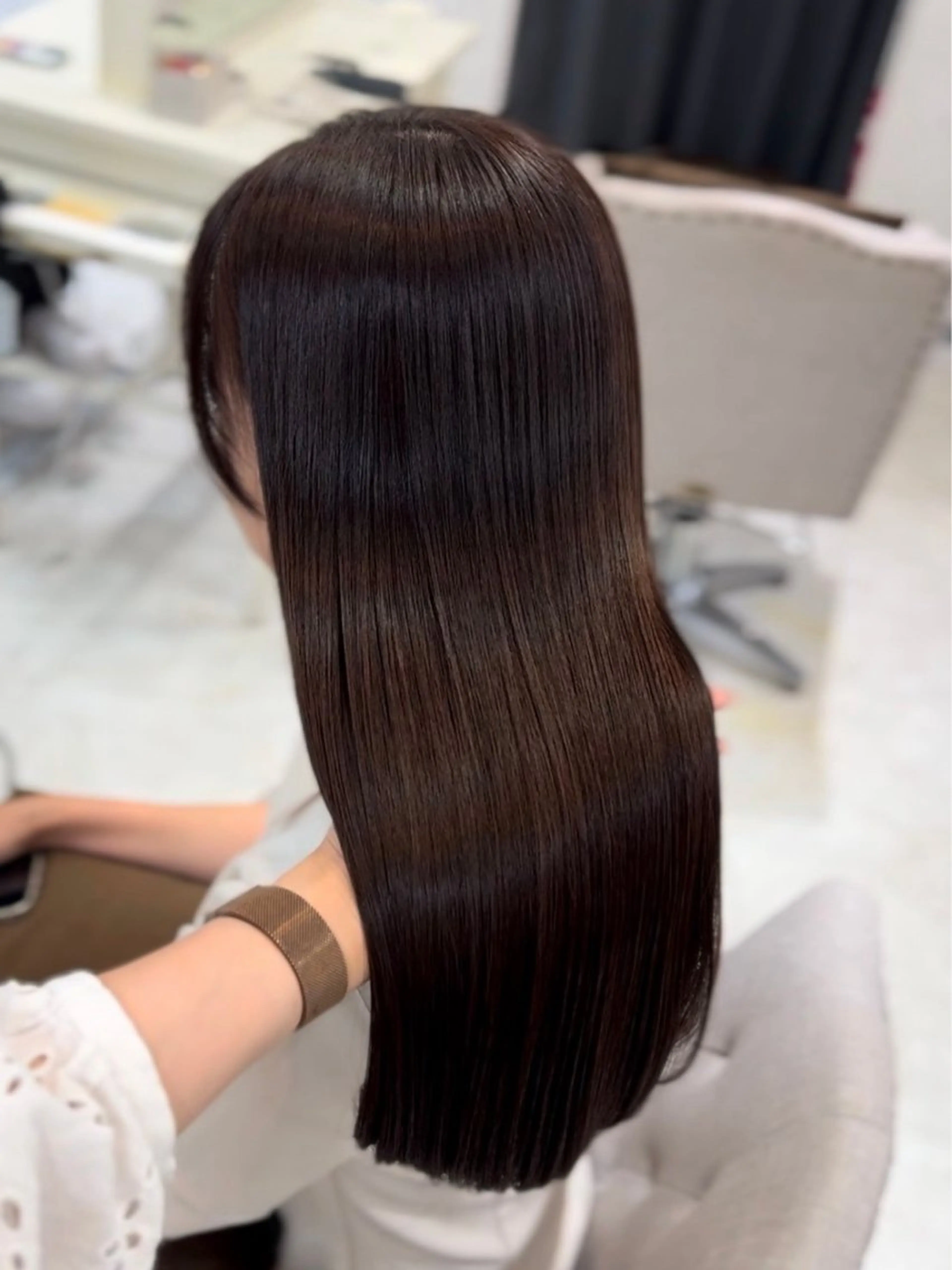 セミロング 四日市｜長野✨ 縮毛矯正✨髪質改善✨のヘアスタイル