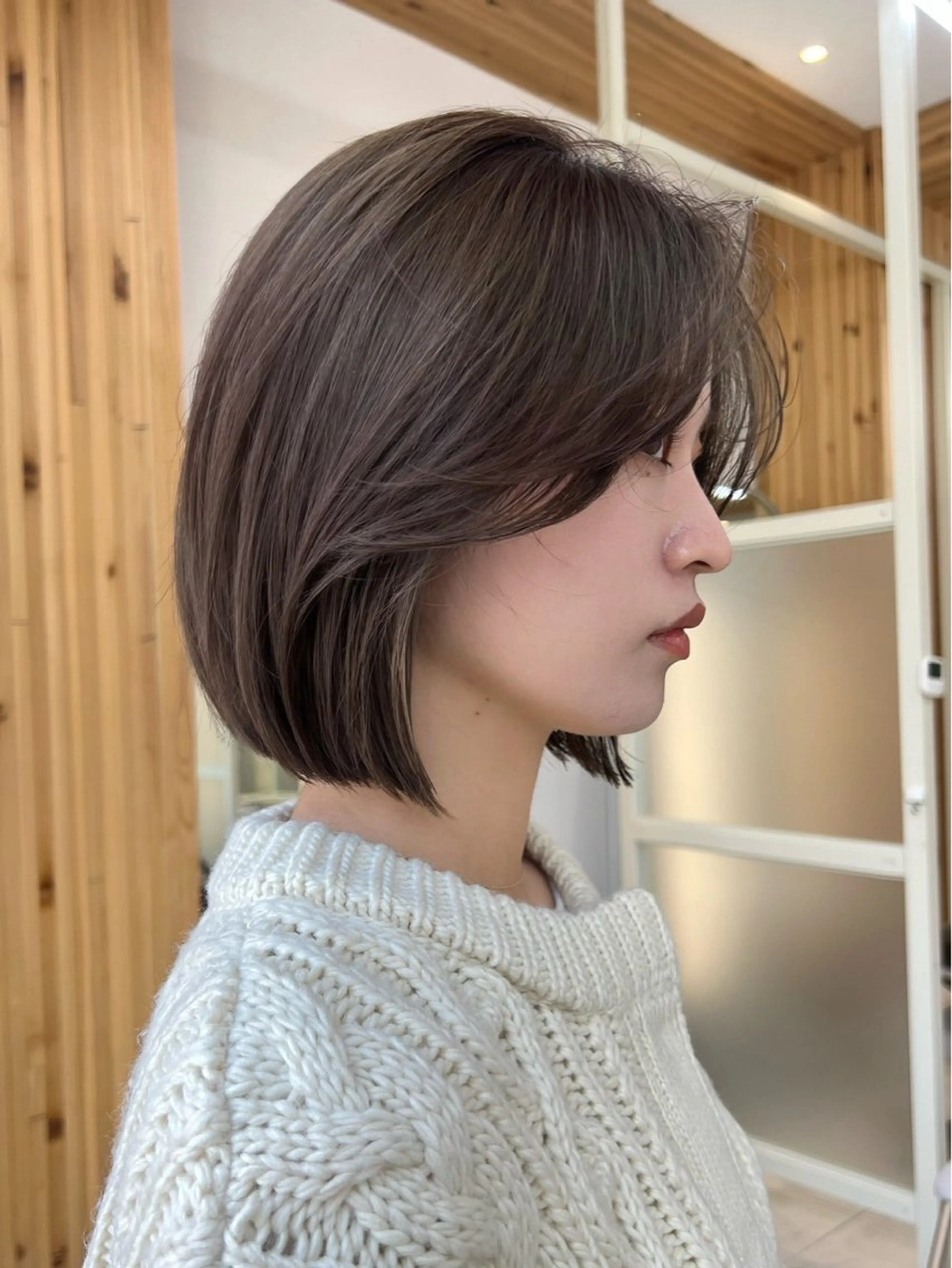 ショート MAEUL所属・🍑韓国風レイヤー 🍑莉子のヘアスタイル