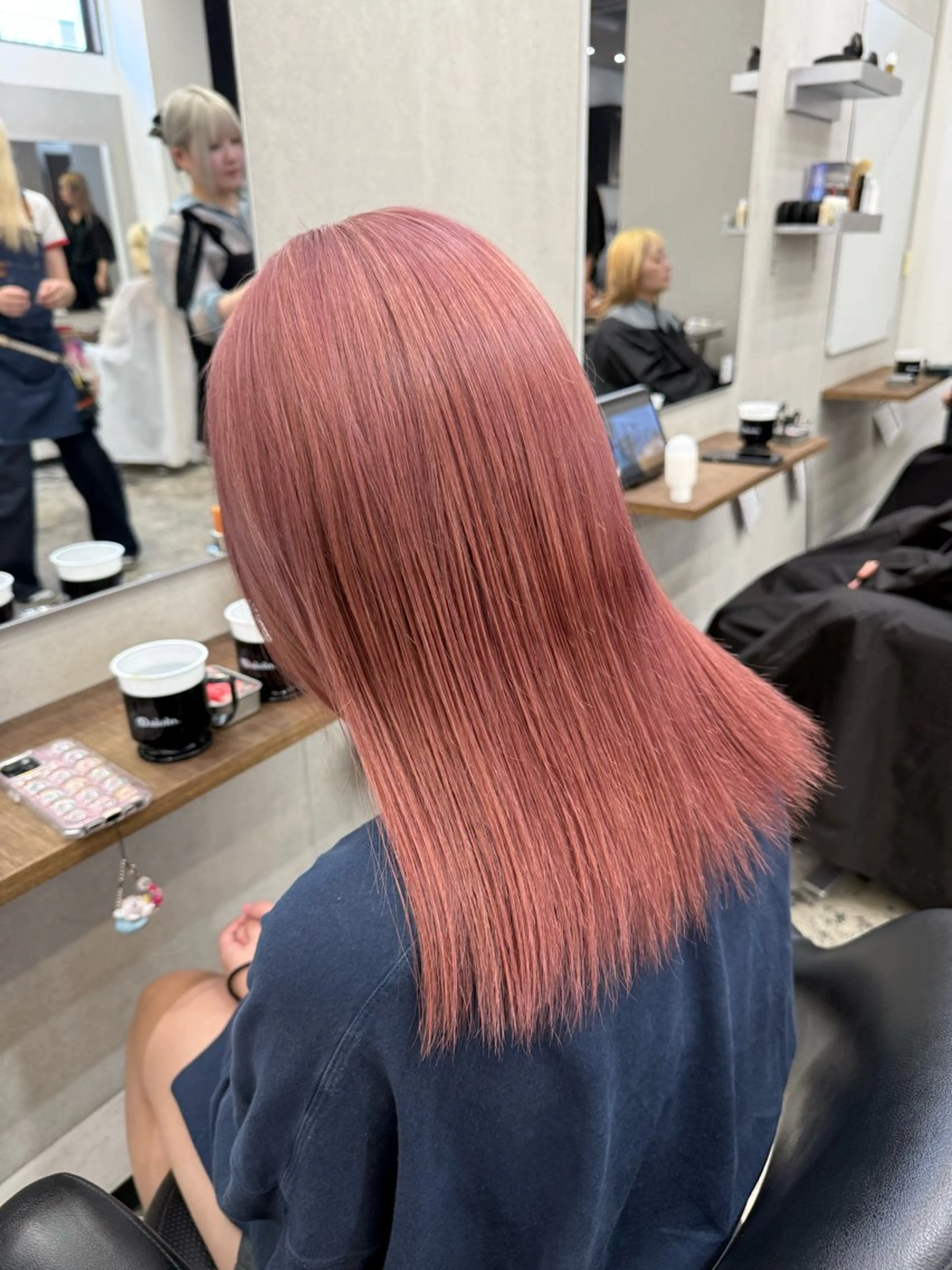 セミロング カラー カット ヘアカラー ✨ハイトーンカラー✨ /⭐︎Yudai⭐︎のヘアスタイル