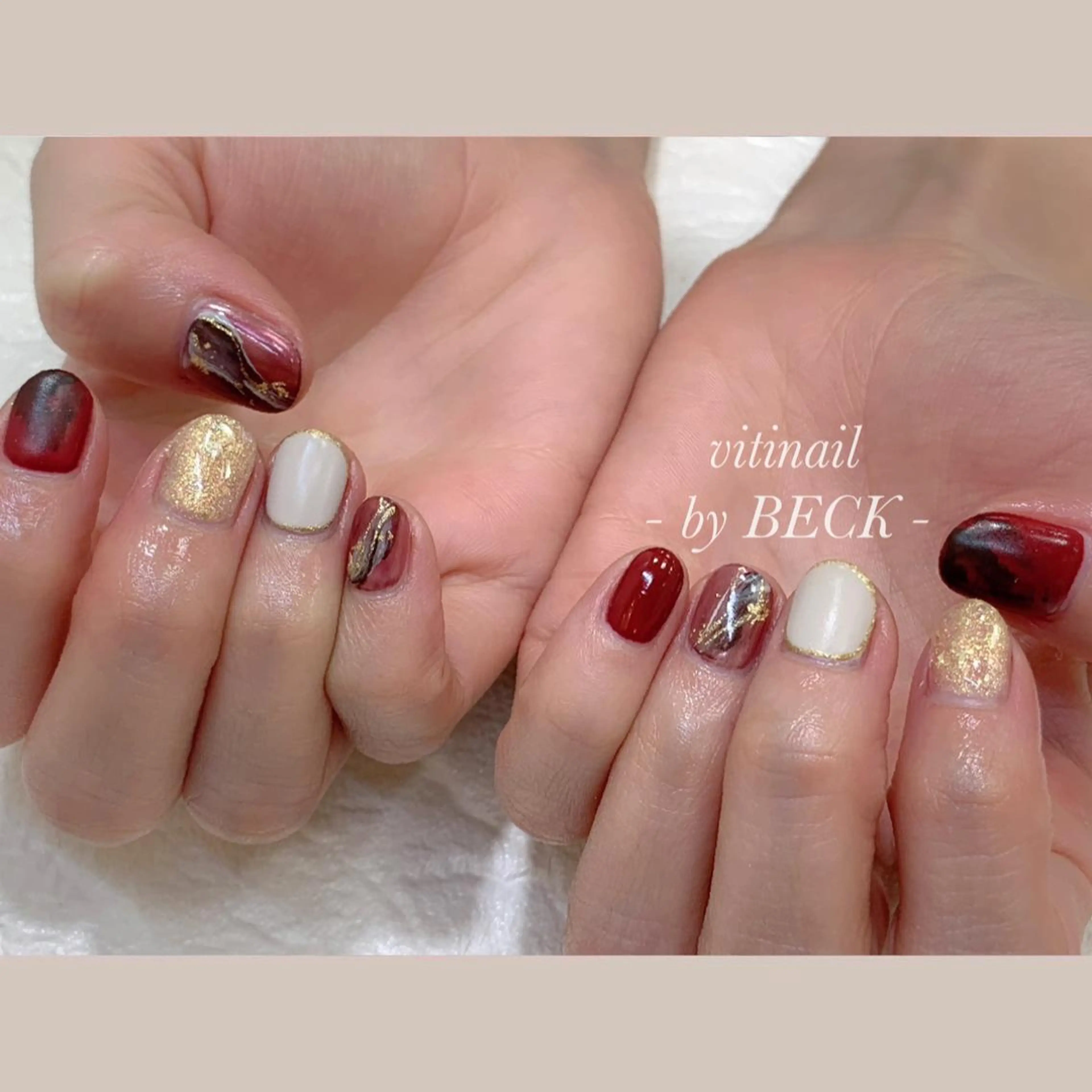 ネイル ハンドネイル vitinail所属・vitinail／ 𝘠𝘶𝘬𝘪.のネイルデザイン