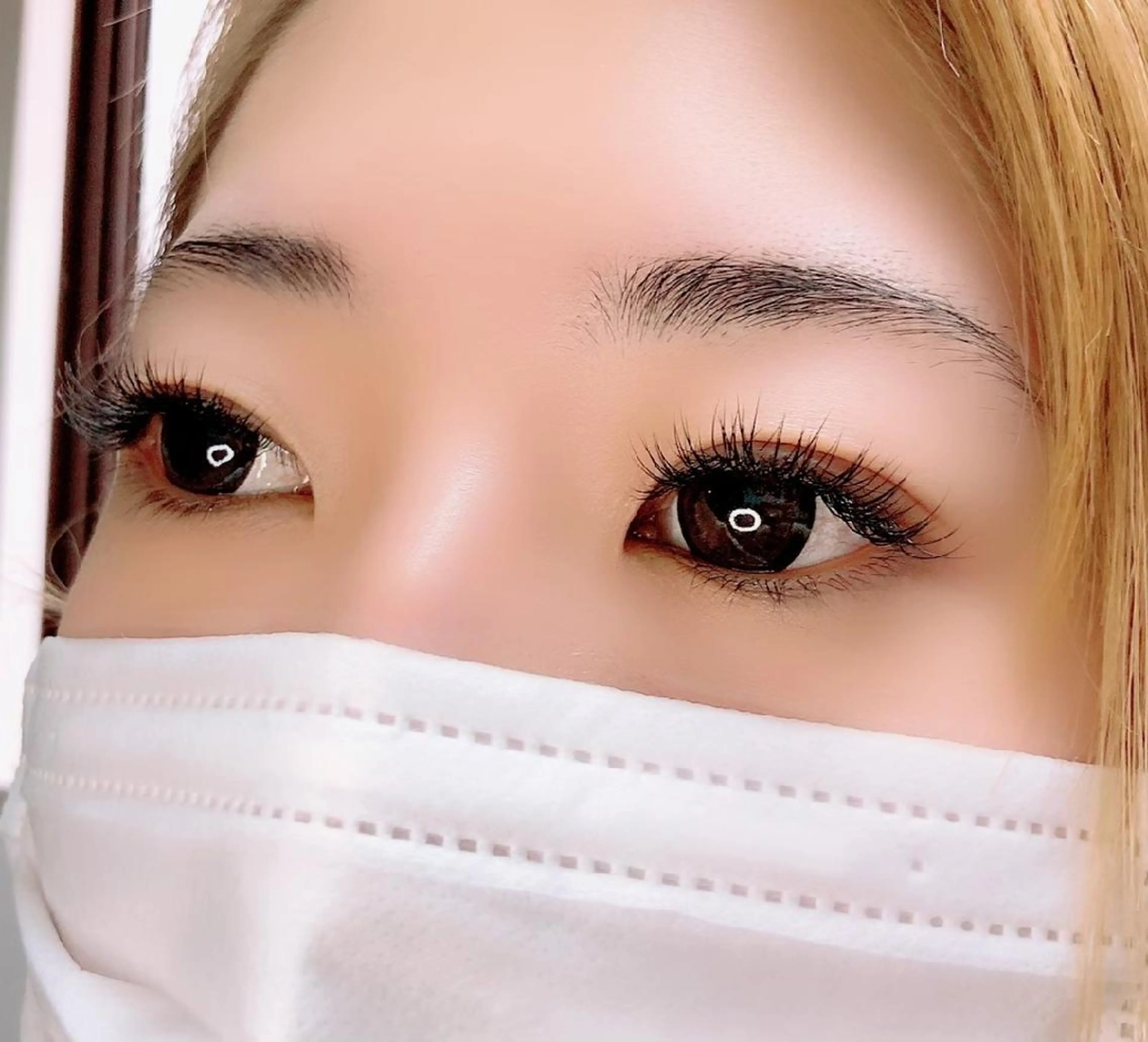 マツエク・マツパ 付け放題 バインドロック キュート フラットラッシュ パリジェンヌラッシュリフト マツエク 吉岡 ゆうなのマツエク・マツパデザイン