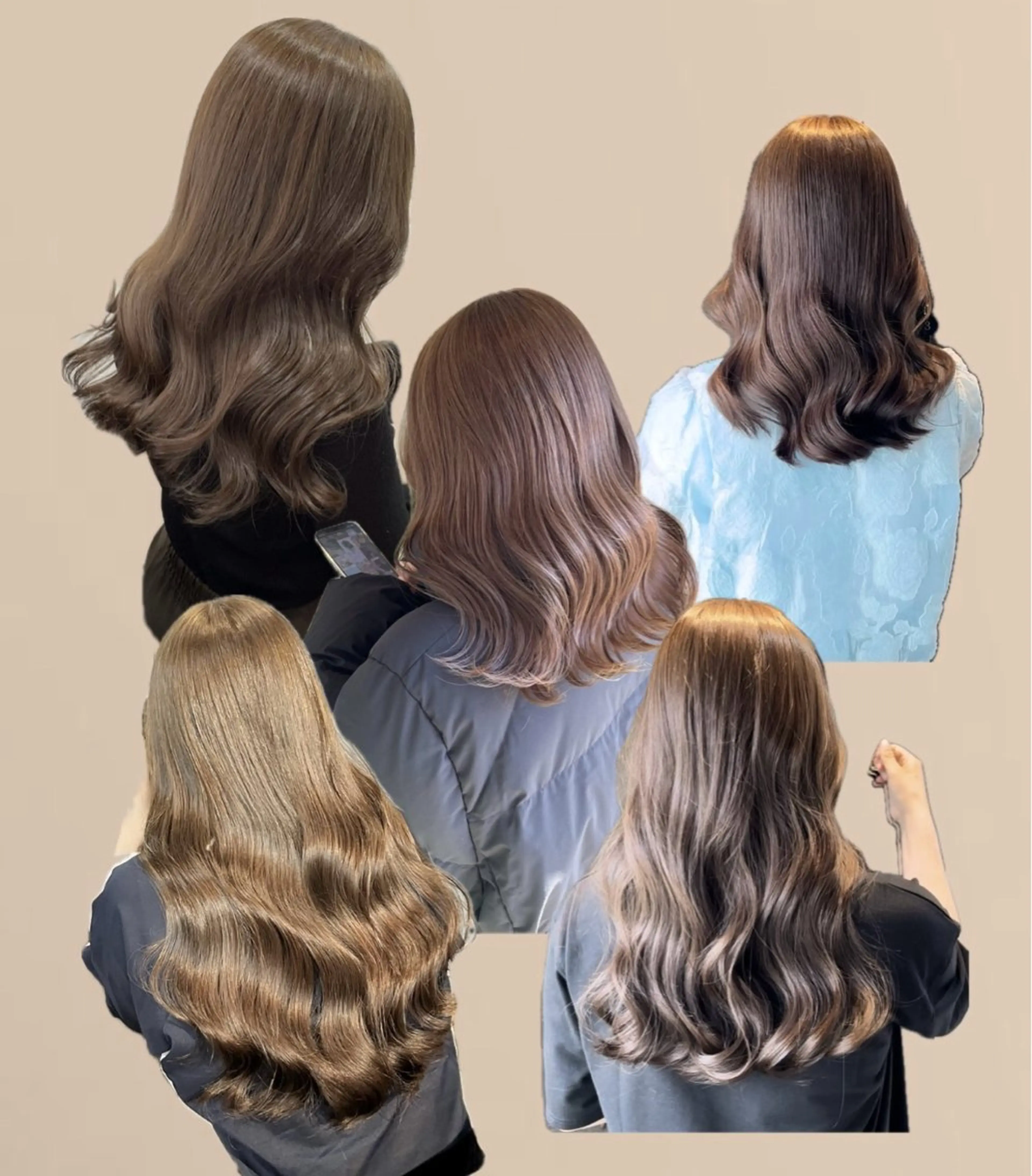 カラー ブリーチ ダブルカラー ブリーチなしカラー ヘアカラー Licol【リコル】所属・本木下朋花/髪質 改善×ダブルカラーのヘアスタイル