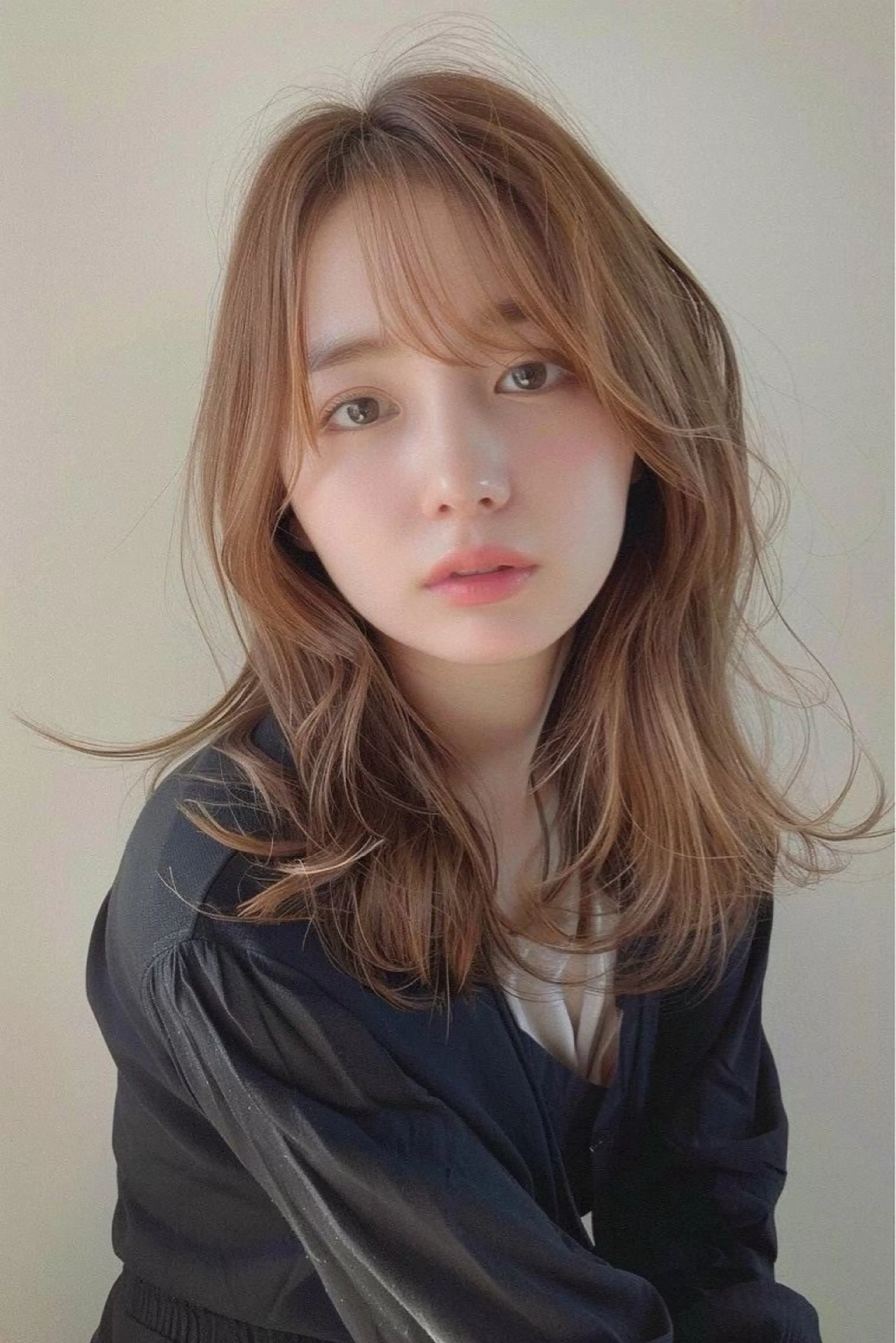 ミディアム カラー カット ヘアカラー トリートメント 12月19日 空きあり🆗YUTOのヘアスタイル