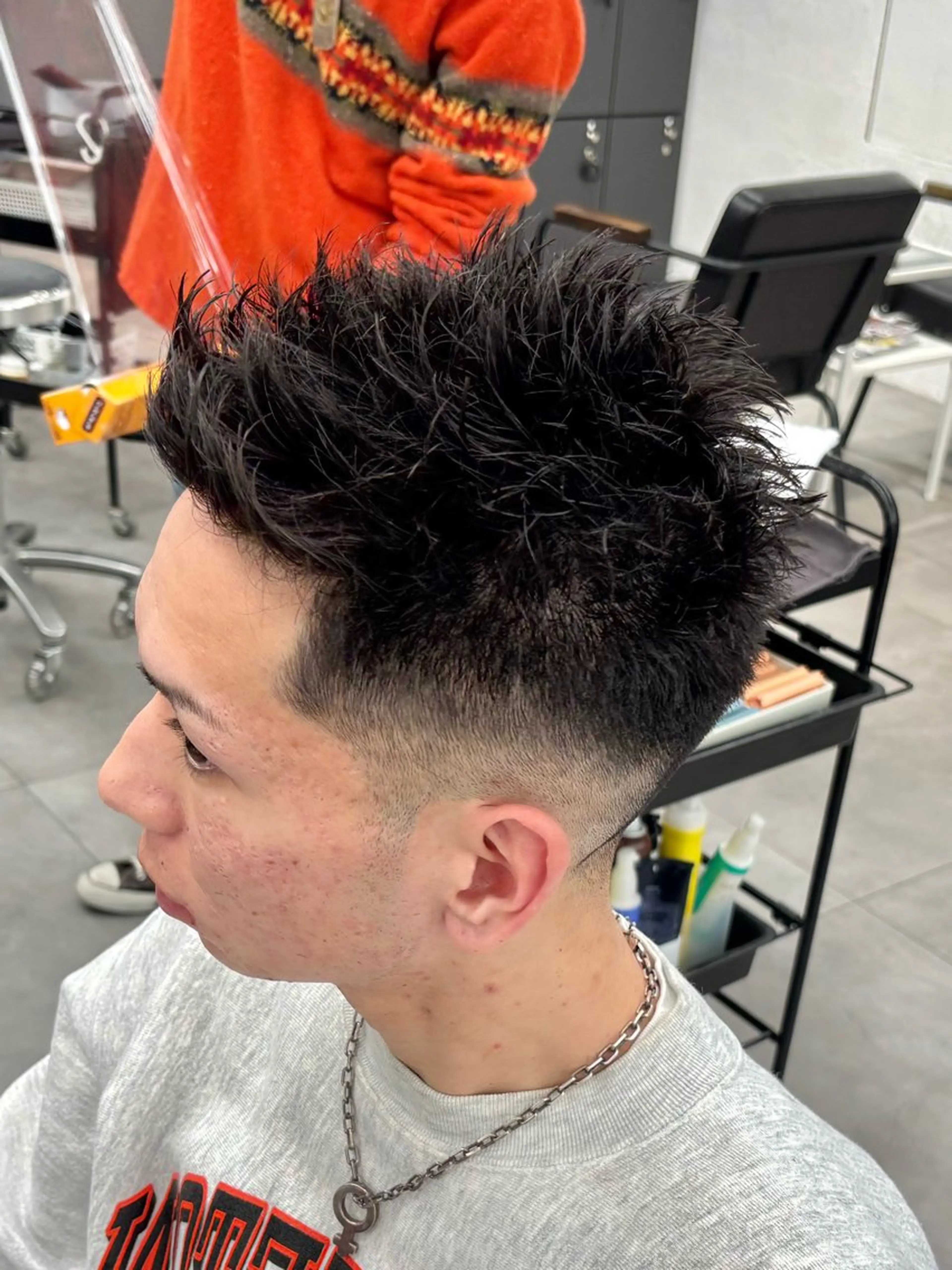 【⚡️2回目以降はこちらから⚡️】メンズカット+2stepトリートメント【マッシュ/メンズウルフ/フェード】の写真