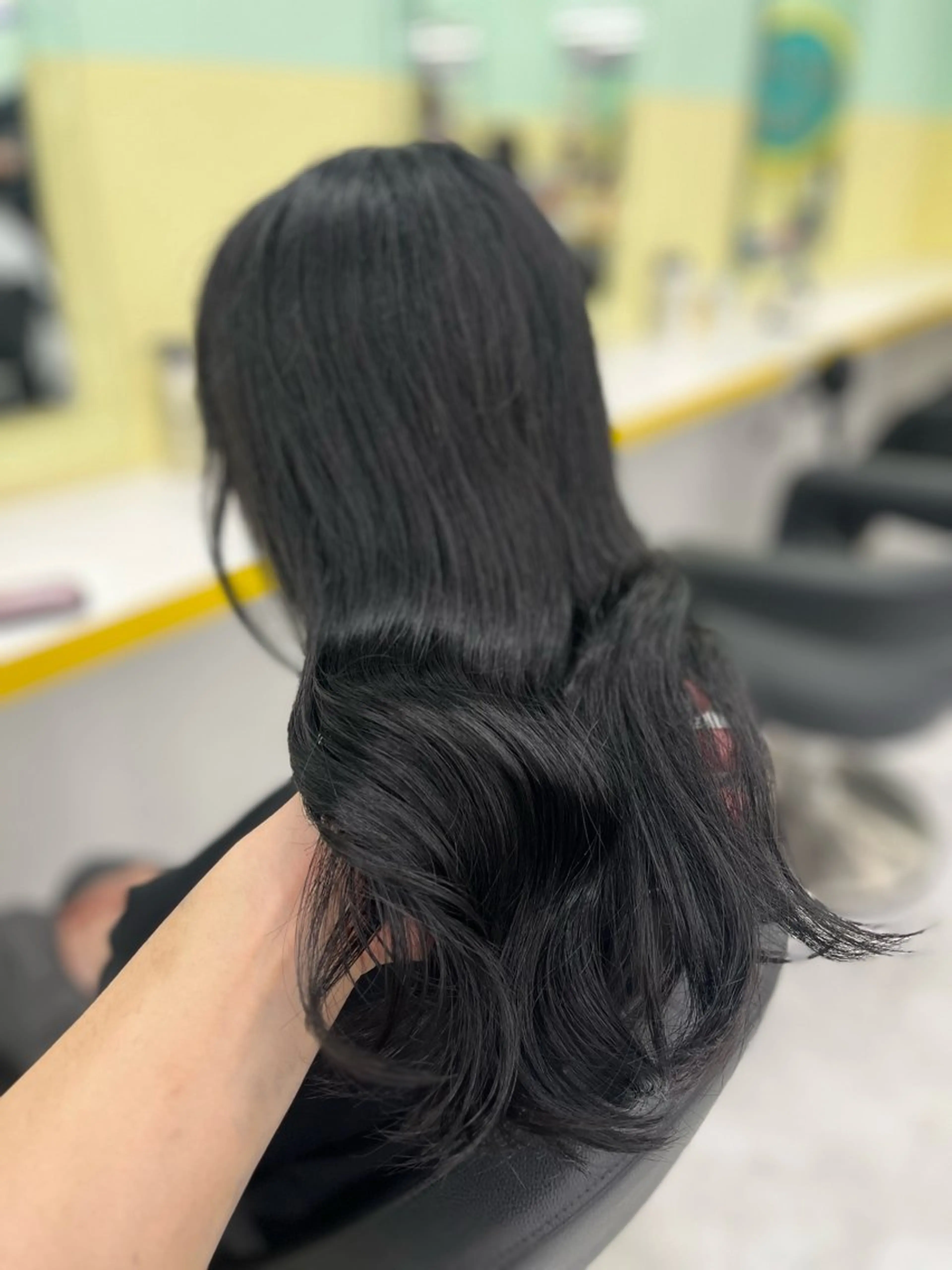 ロング カラー ハイトーンカラー 🦄レイヤーカットのヘアスタイル