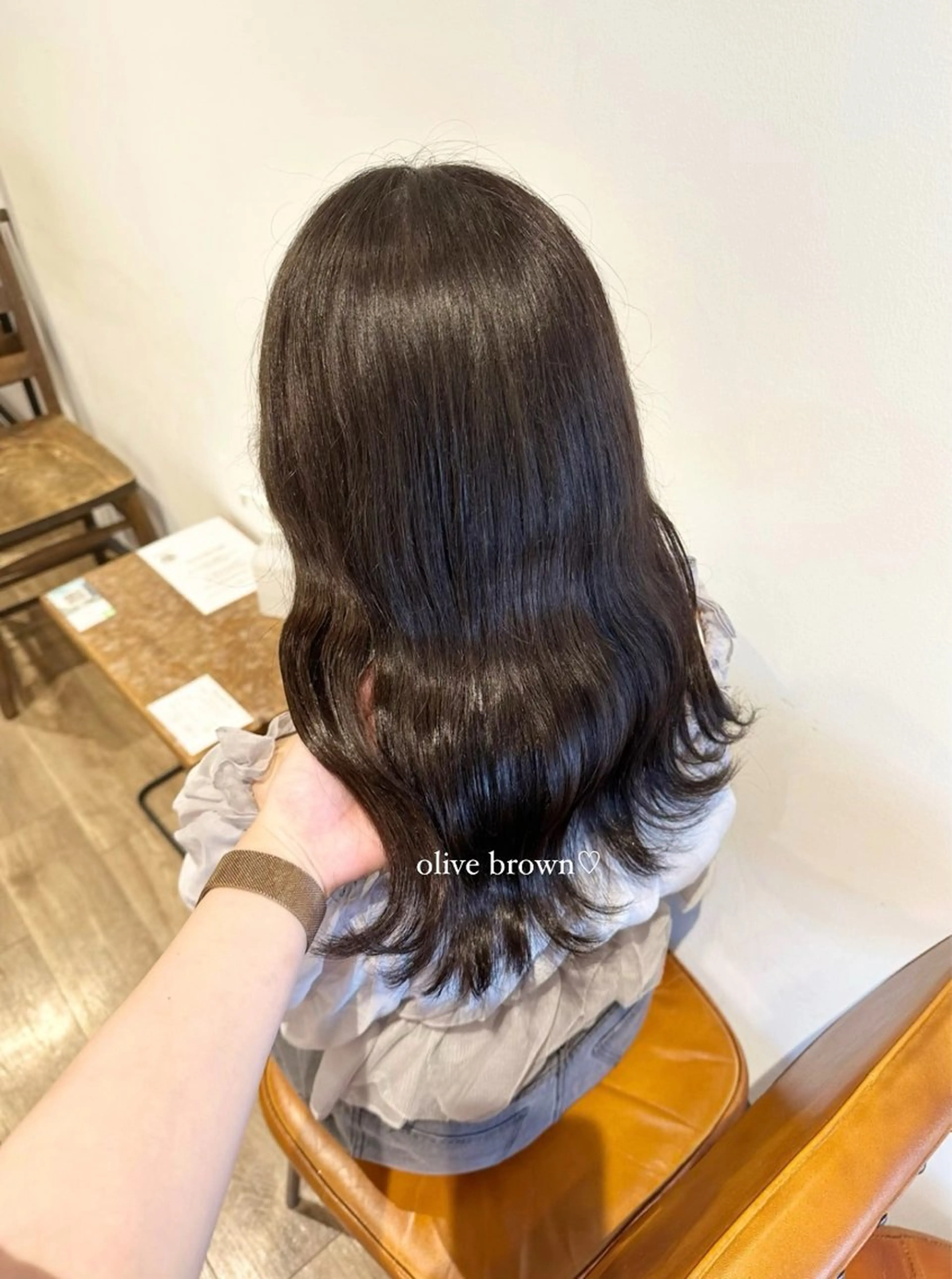 ロング カラー ヘアアレンジ ヘアカラー トリートメント himawari♡ 柔らかいカラーのヘアスタイル