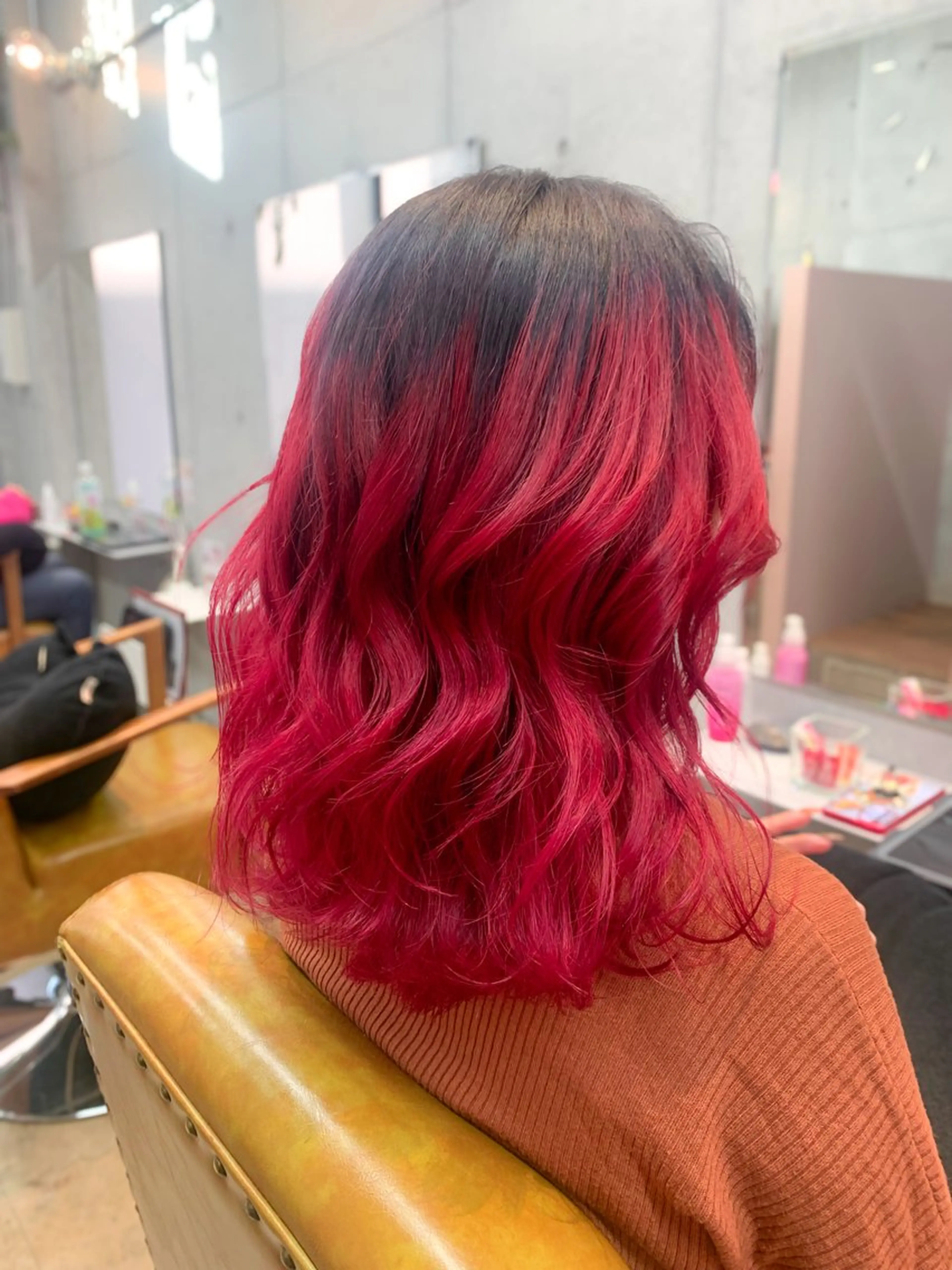 カラー カット ヘアカラー ルーツカラー/ レイヤーカット/井川のヘアスタイル