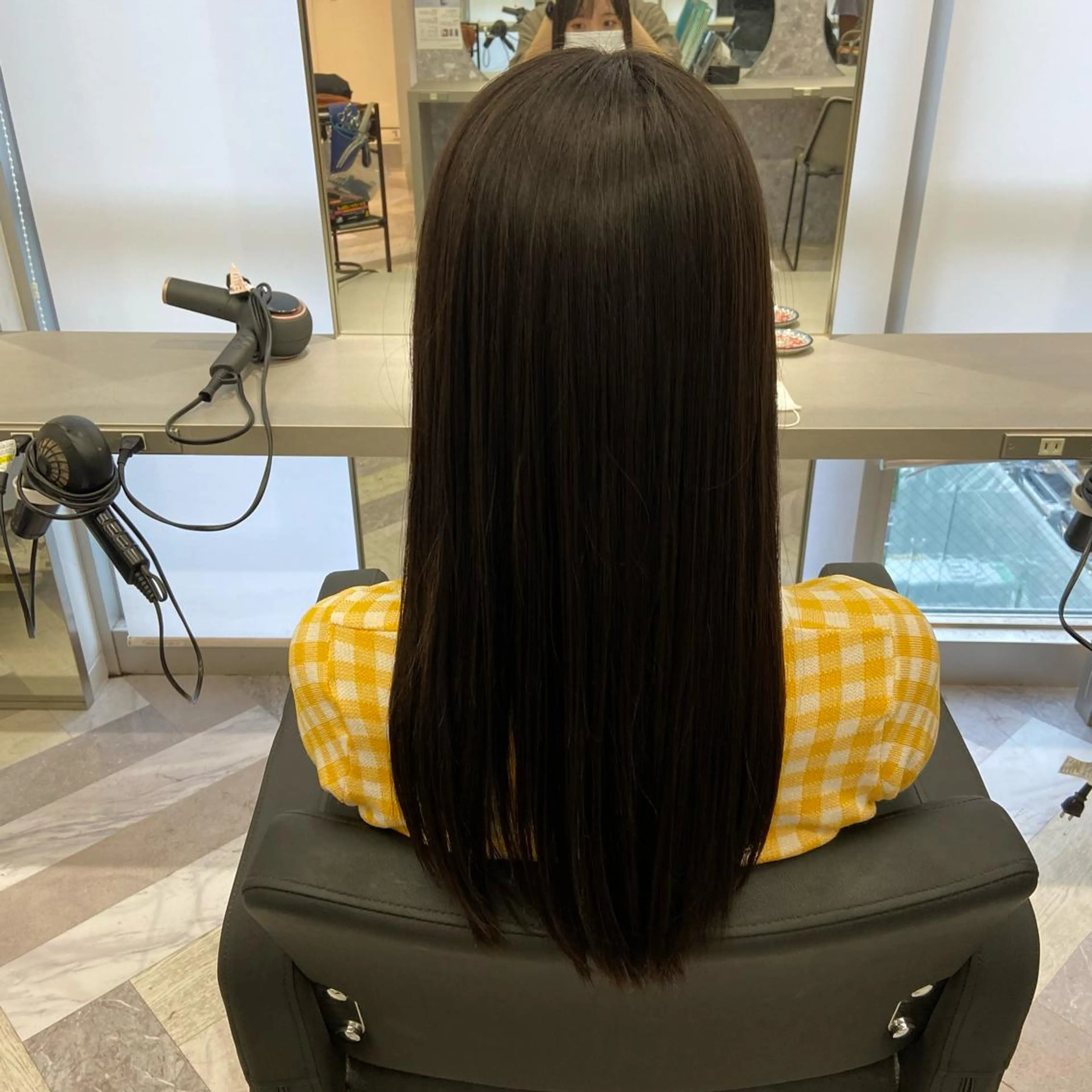 ロング 髪質改善 カット 縮毛矯正 トリートメント EIGHT奥野 心太のヘアスタイル