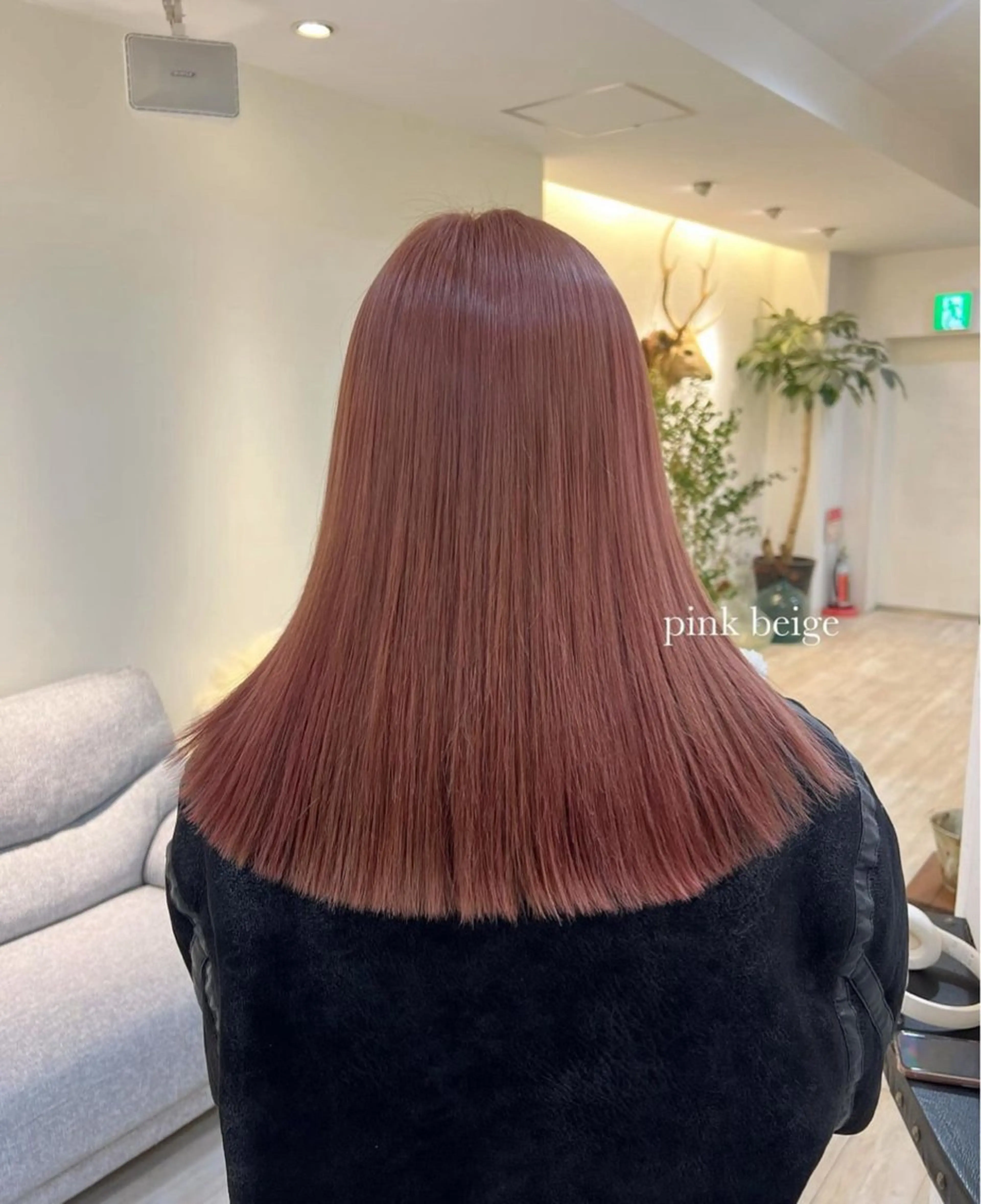 セミロング カラー 【女性限定】 田中明莉🎀のヘアスタイル