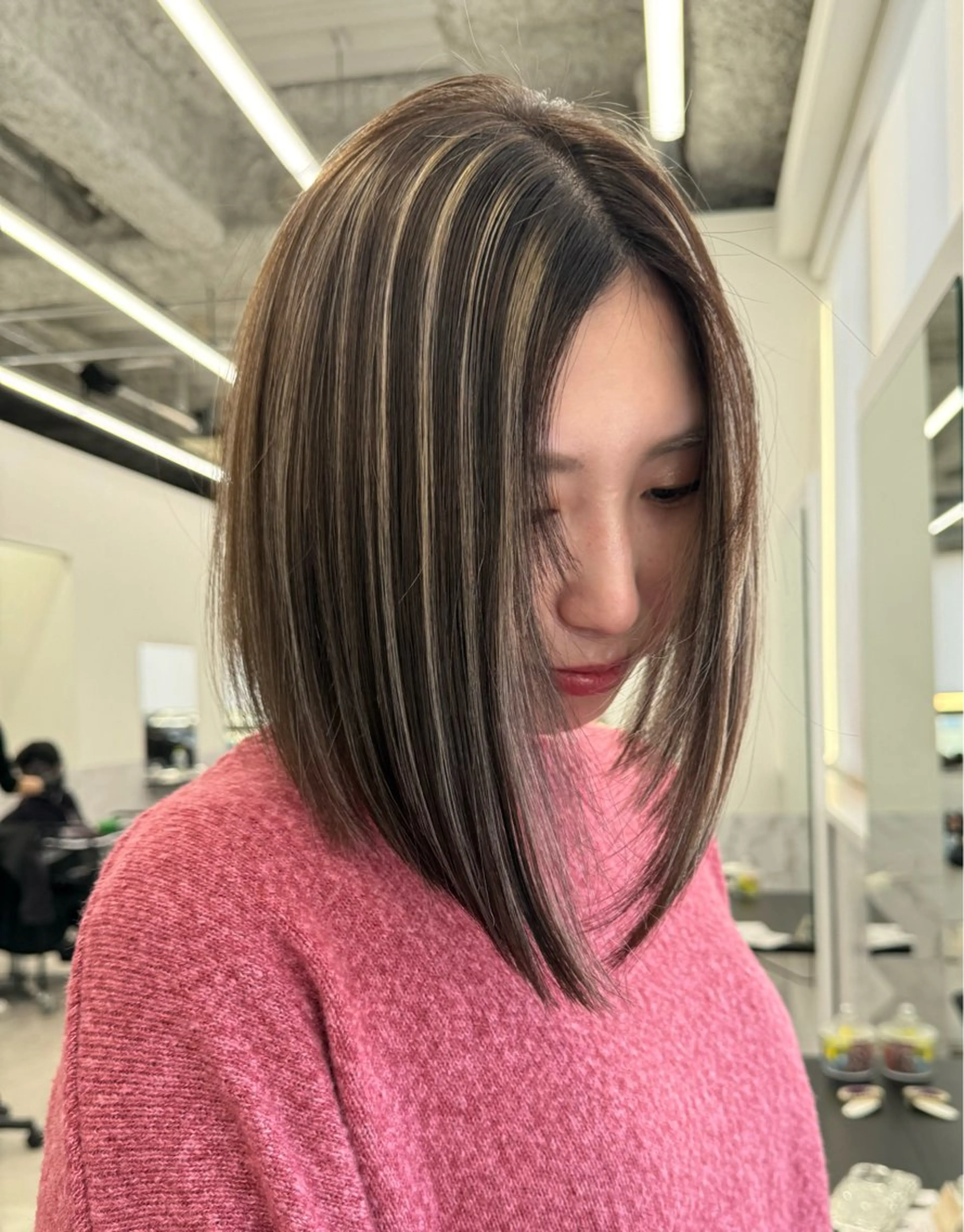 ミディアム GLAM HAIR所属・守山区/カット モデル募集/後藤愛空のヘアスタイル