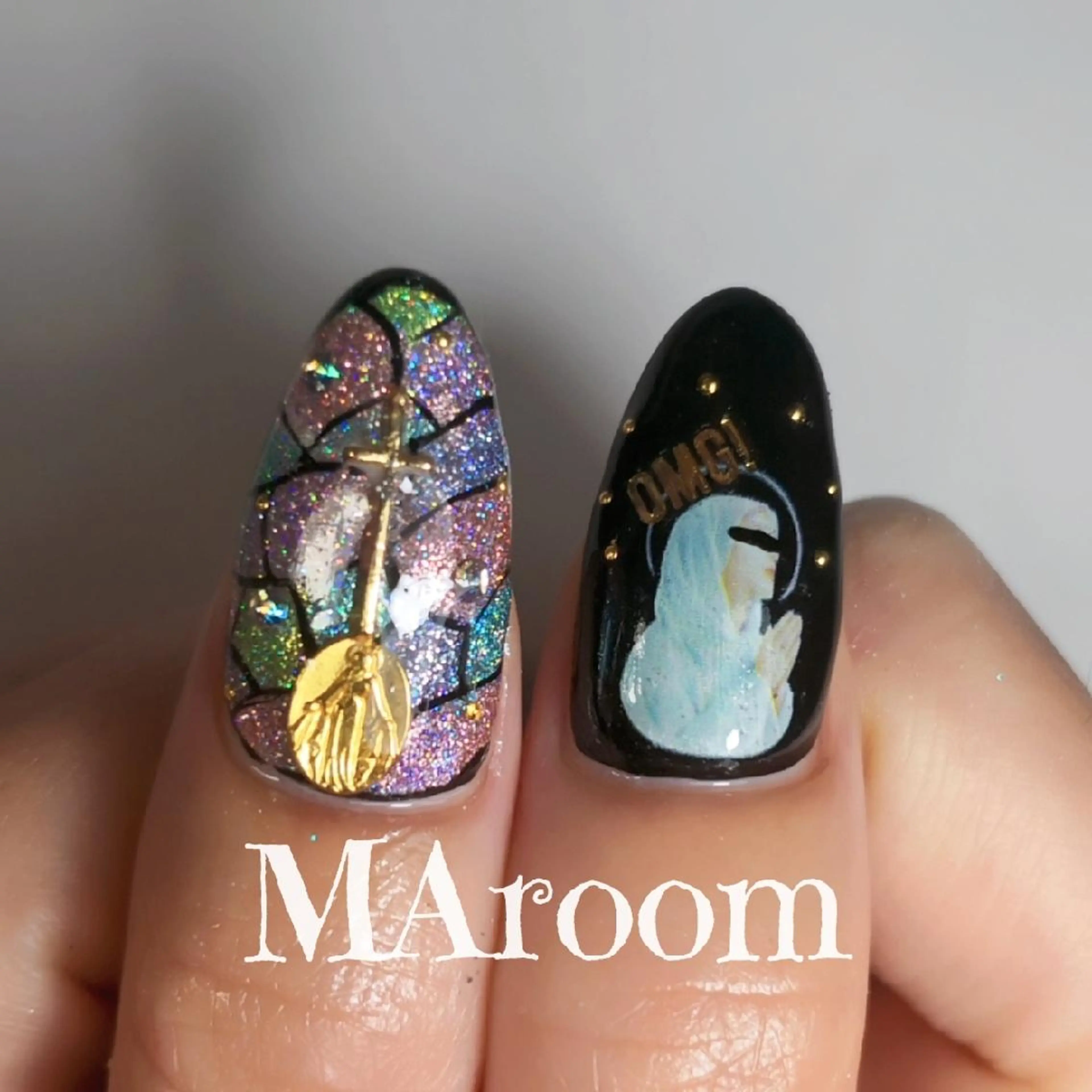 ロング ネイル ＆MERCI所属・&MERCI nail maoのネイルデザイン