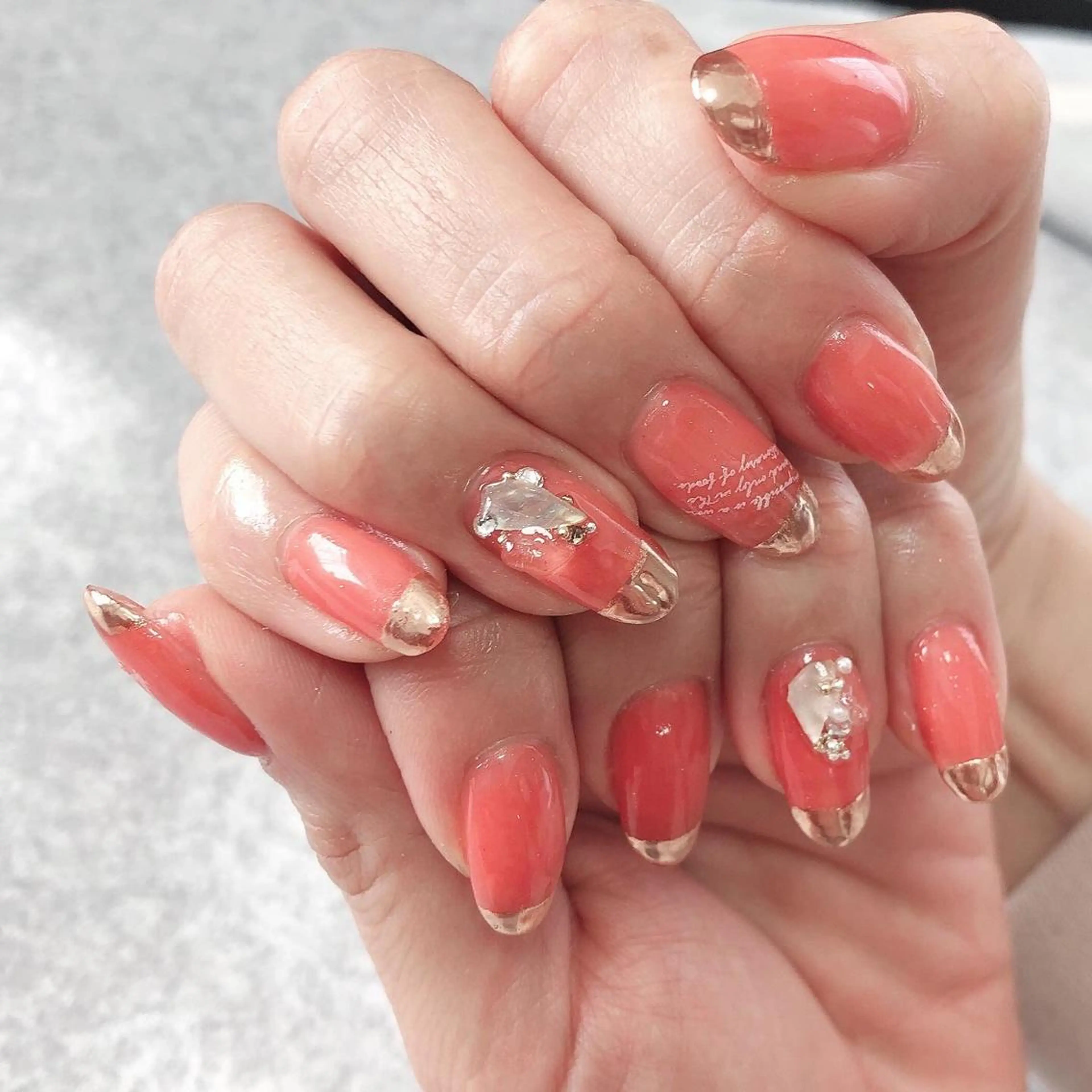 ネイル ハンドネイル 吉永 佑香のネイルデザイン