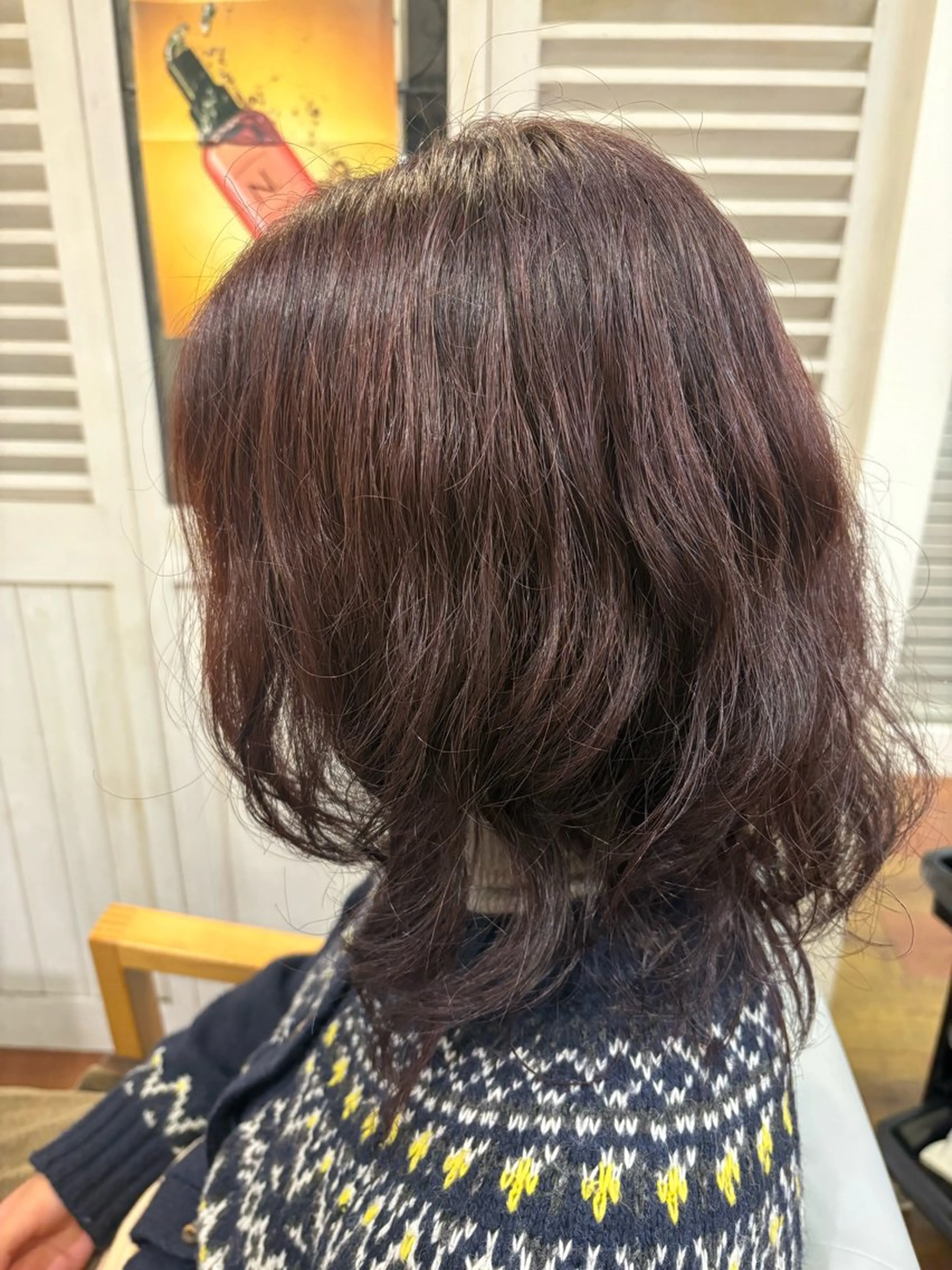ミディアム パーマ 宮越 えこのヘアスタイル