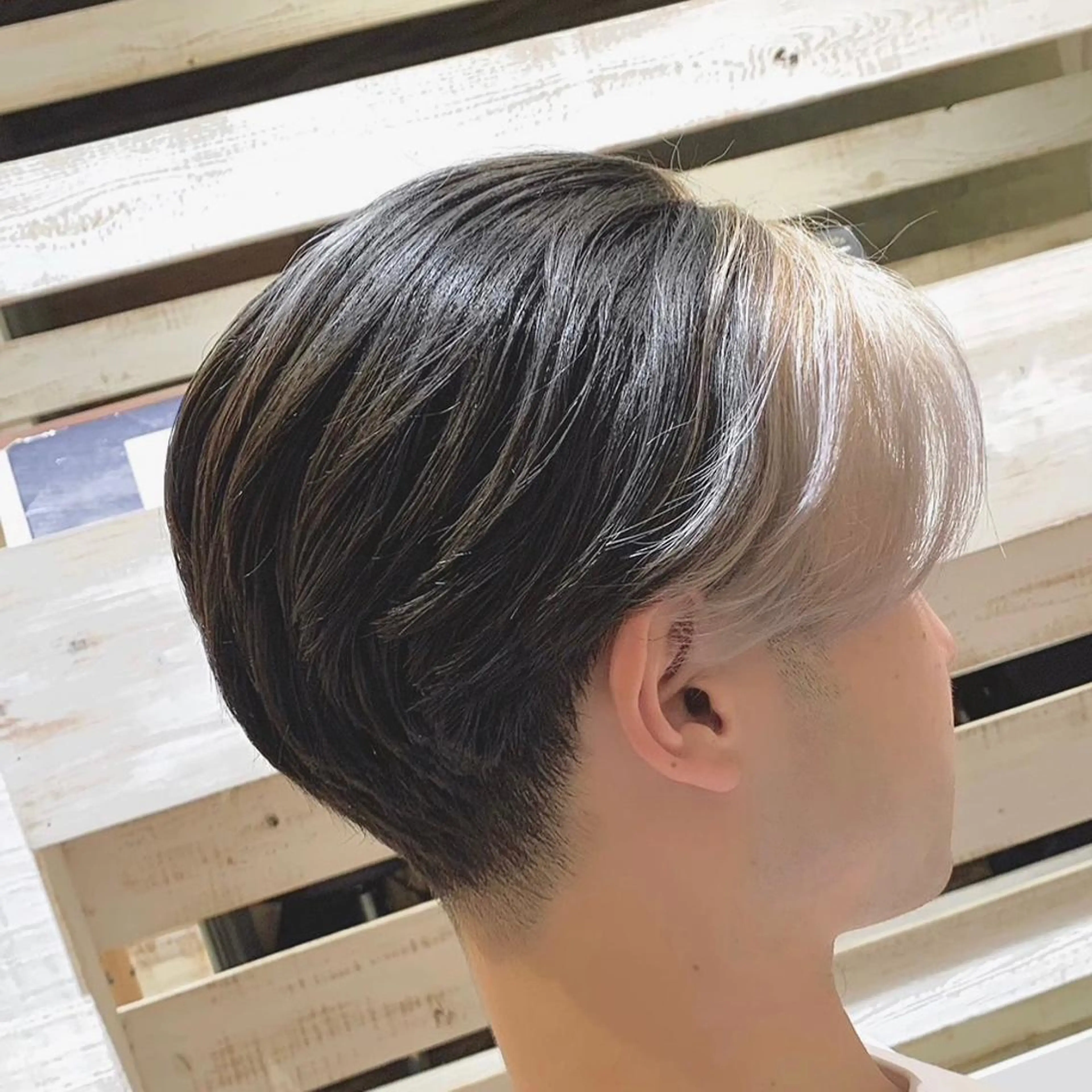 ショート カラー ショートボブ 丸みショート ベリーショート ボブ くびれヘア Halo 長居店 "ROKI"のヘアスタイル