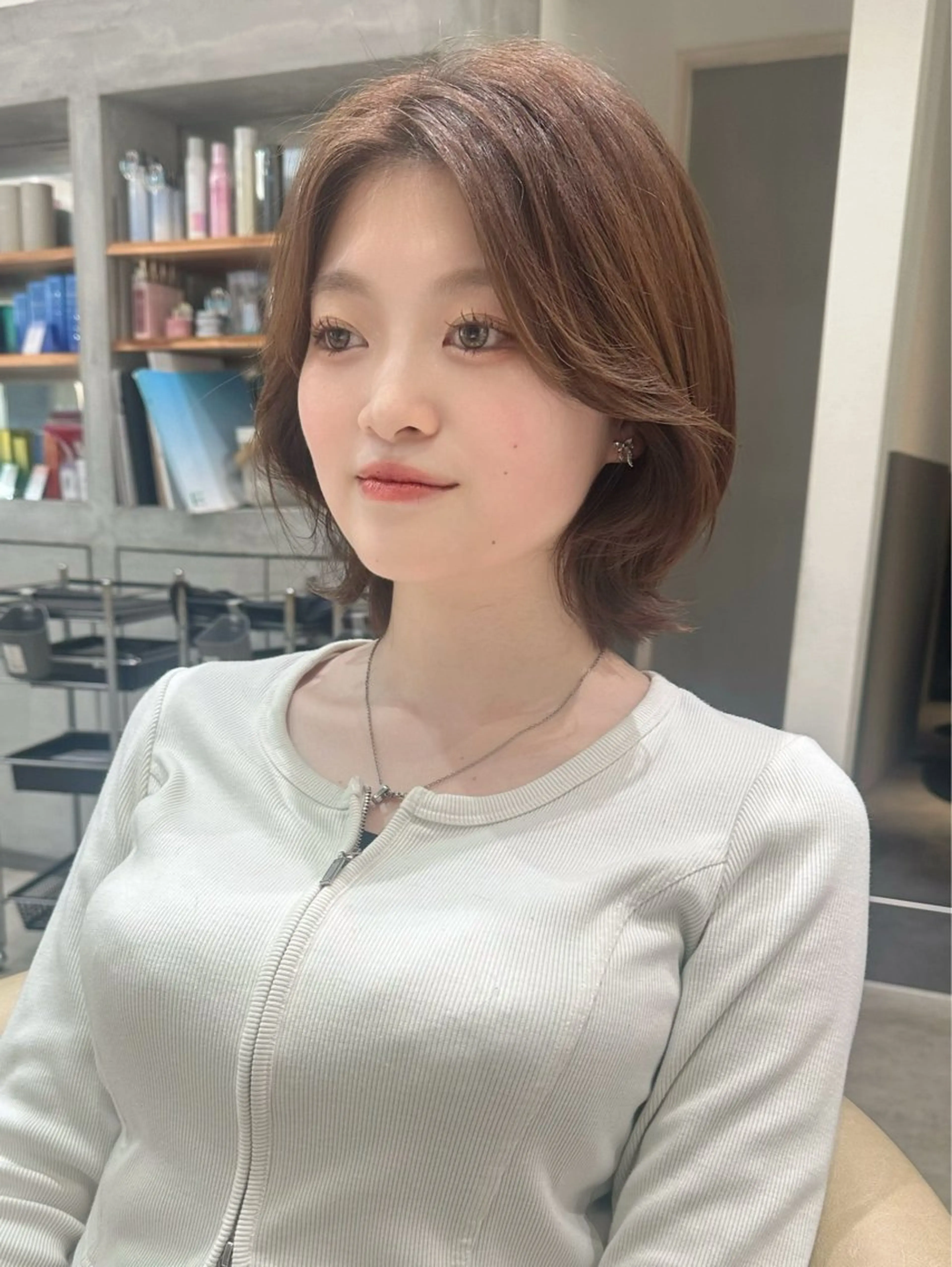 ミディアム カット ヘアカラー トリートメント 【店長】Lond山本 大輔のヘアスタイル