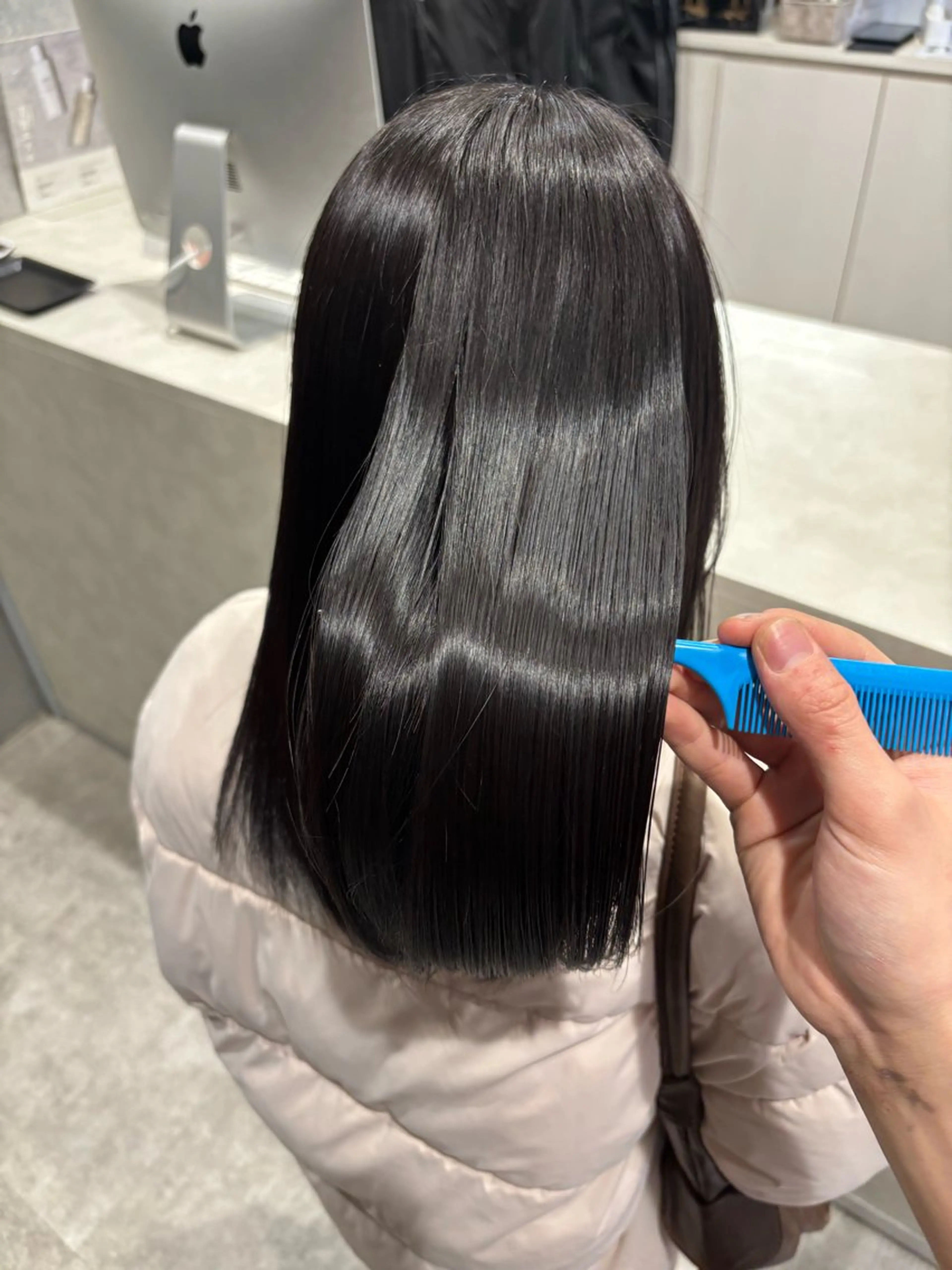 カラー ヘアカラー 青木 奏楽のヘアスタイル