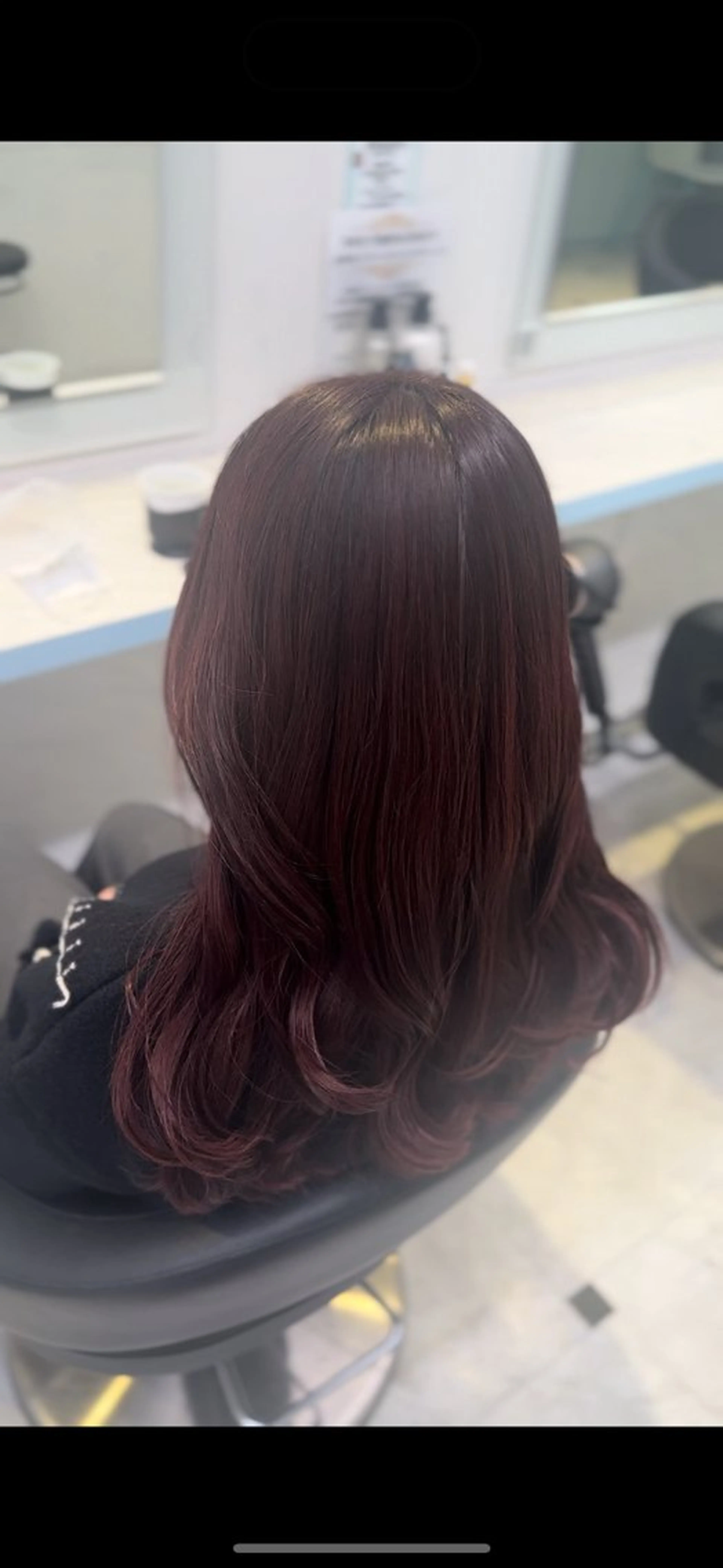 ロング カラー ヘアカラー トリートメント ♥️暖色モテカラ ー♥️由夏のヘアスタイル
